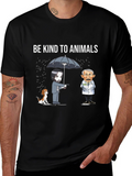 Be Kind to Animals T-Shirt - John Wick Style
