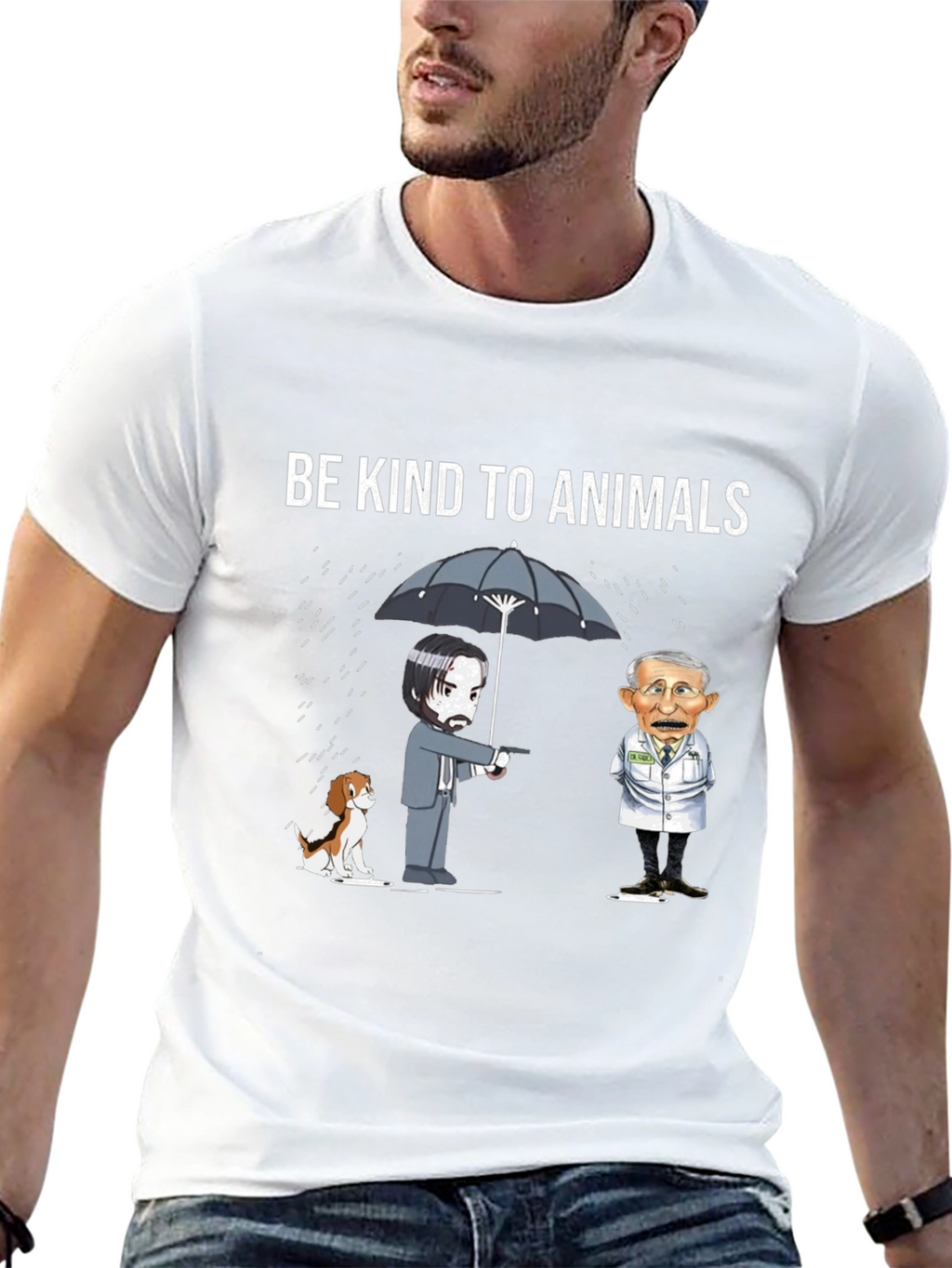 Be Kind to Animals T-Shirt - John Wick Style