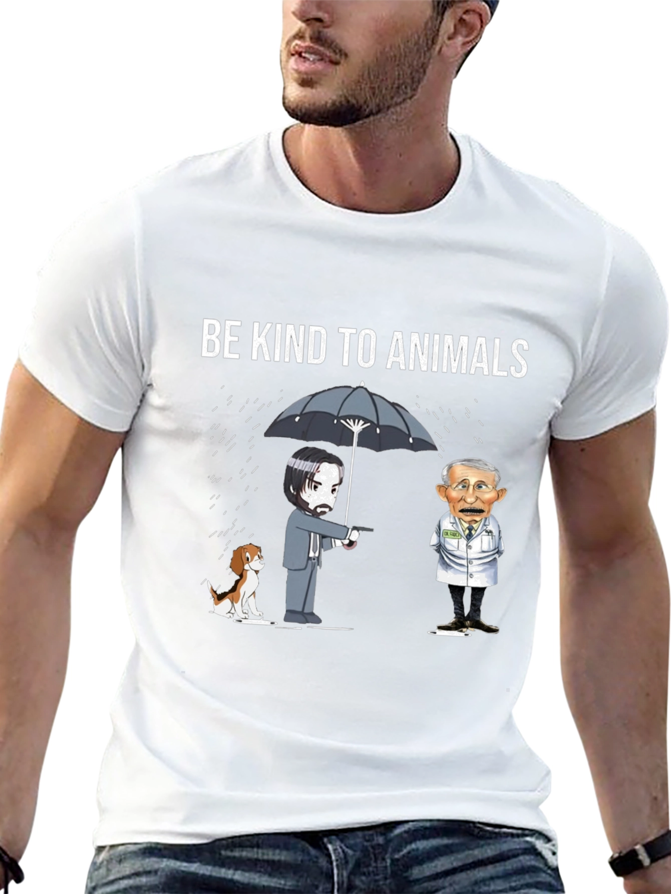 Be Kind to Animals T-Shirt - John Wick Style