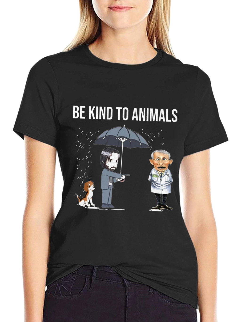 Be Kind to Animals T-Shirt - John Wick Style