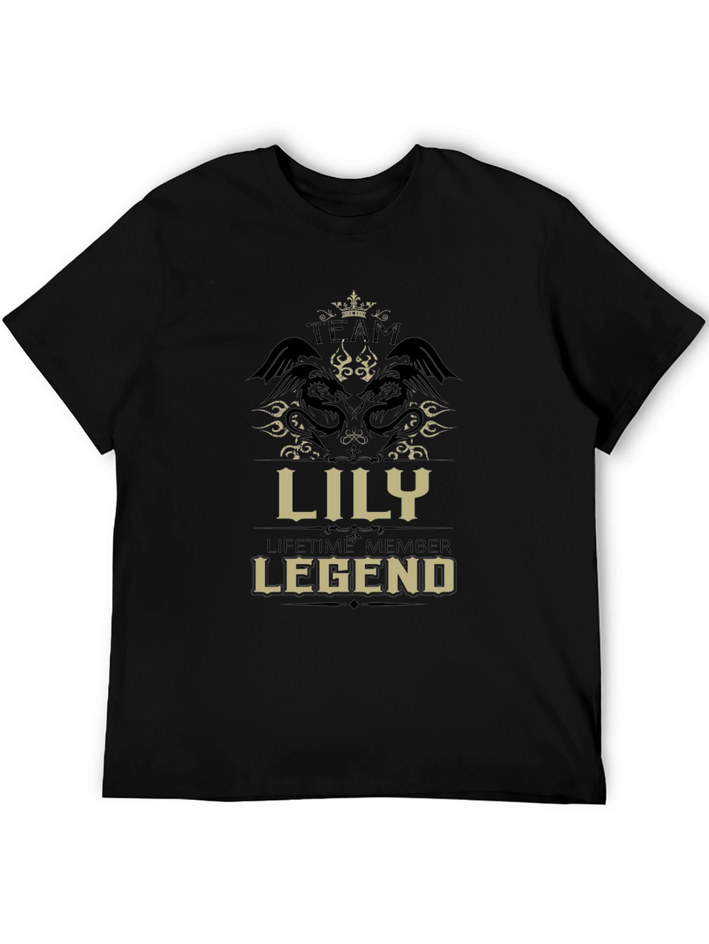 Lily Legend Black T-Shirt