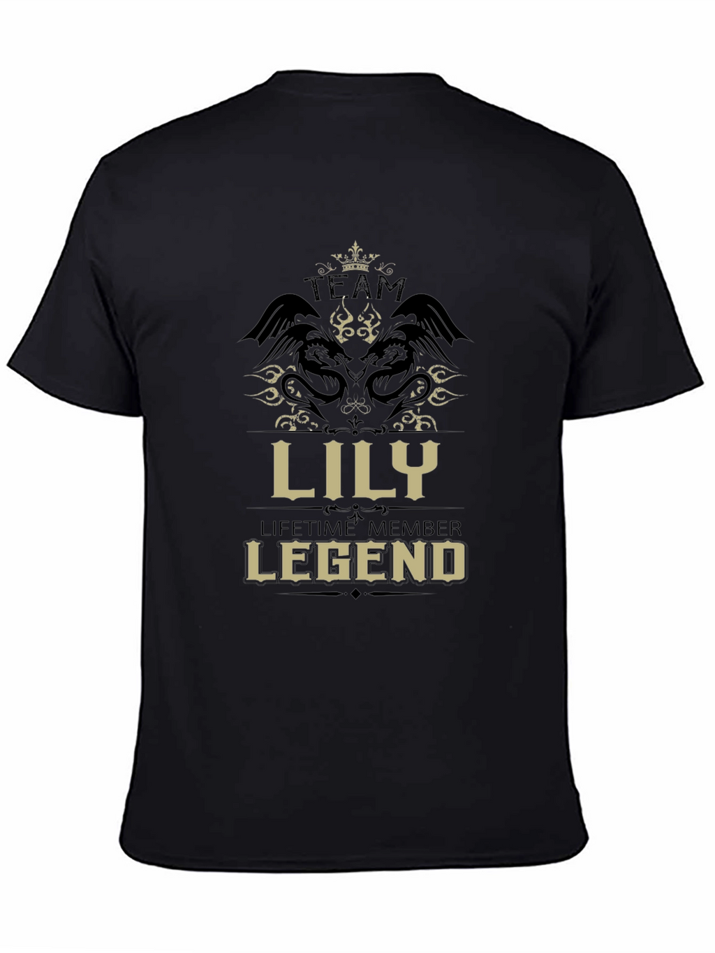 Lily Legend Black T-Shirt