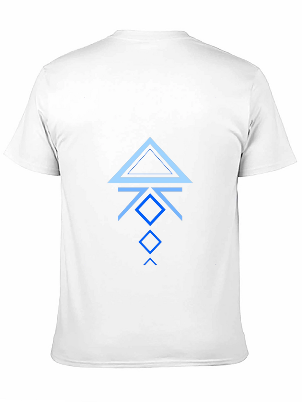 Geometric Arrow Graphic Print Black T-Shirt