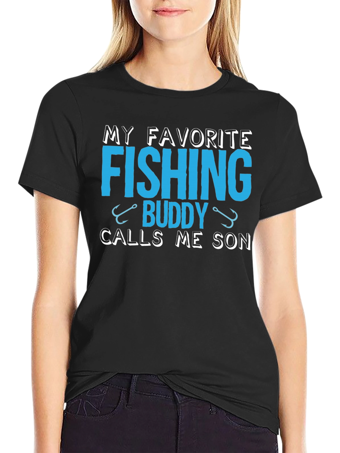 My Favorite Fishing Buddy Calls Me Son T-Shirt