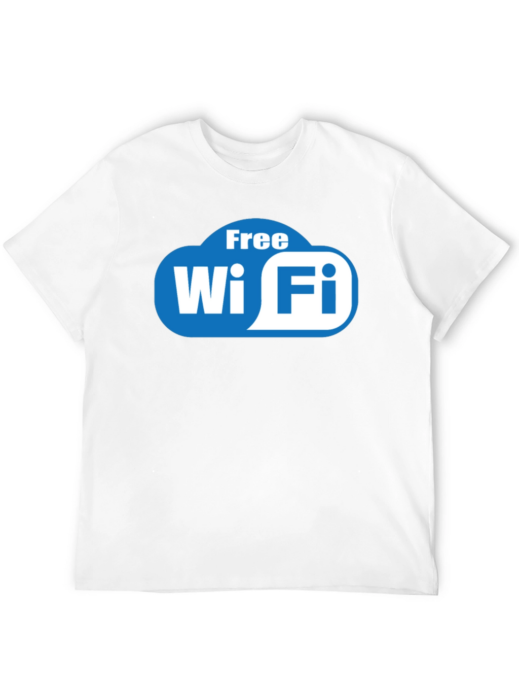 Free Wi-Fi Graphic Tee - Modern Comfort