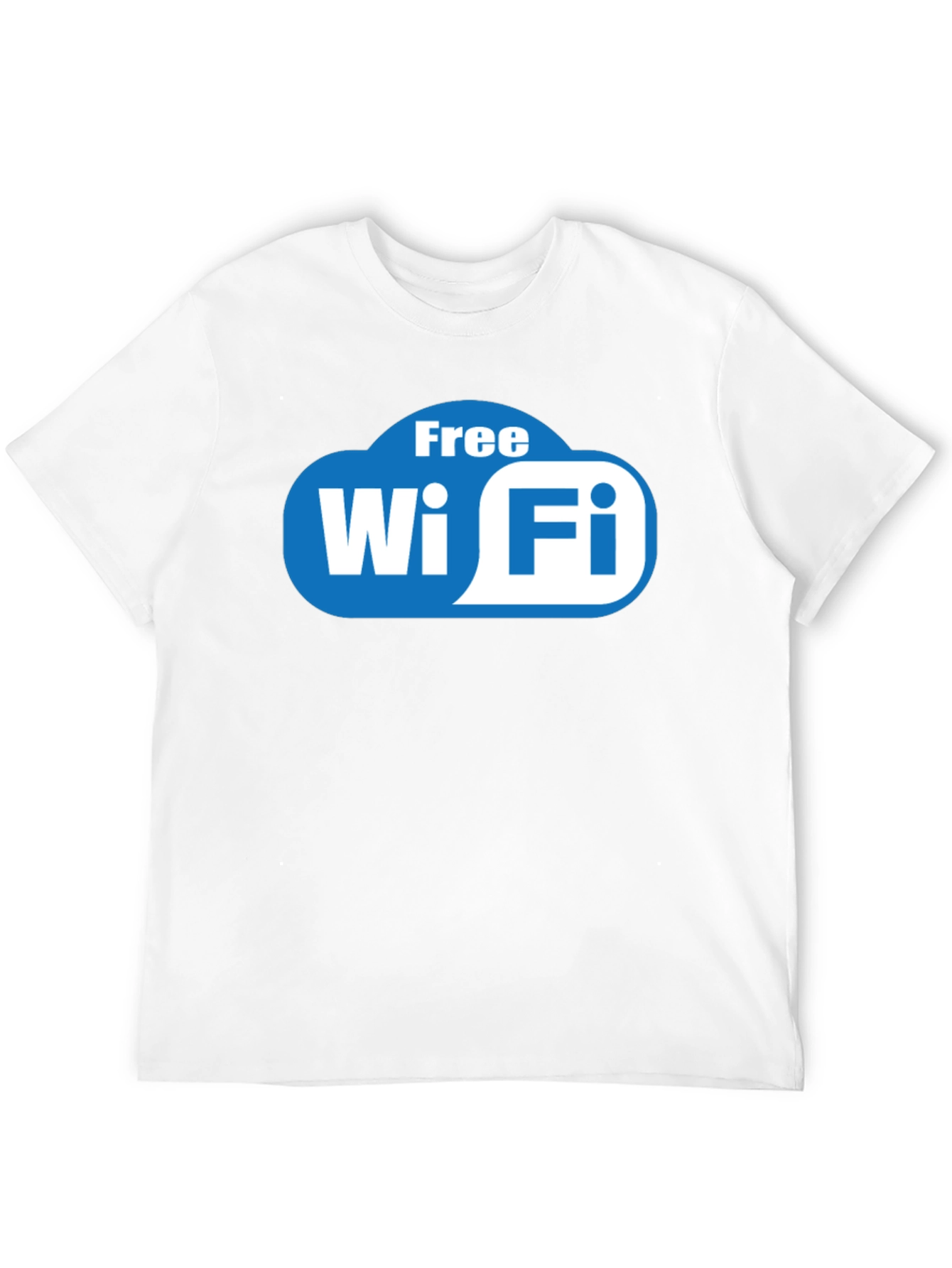 Free Wi-Fi Graphic Tee - Modern Comfort