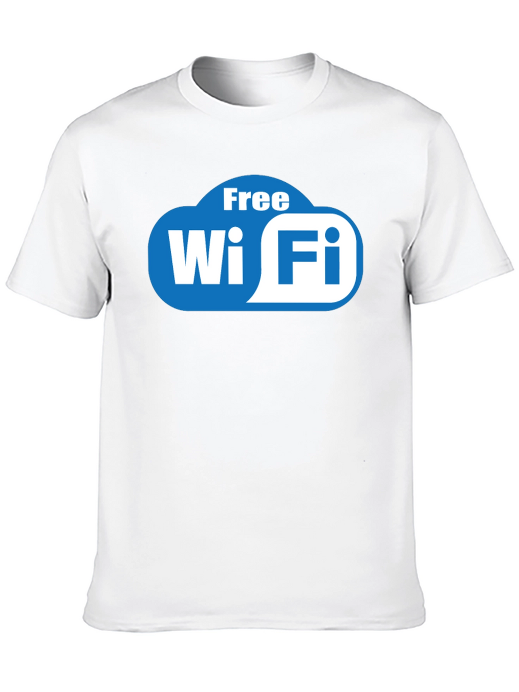 Free Wi-Fi Graphic Tee - Modern Comfort