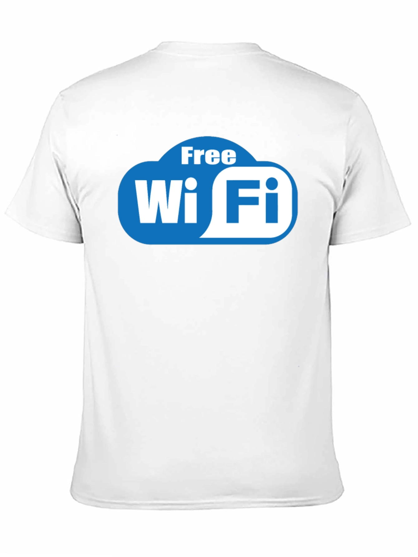 Free Wi-Fi Graphic Tee - Modern Comfort