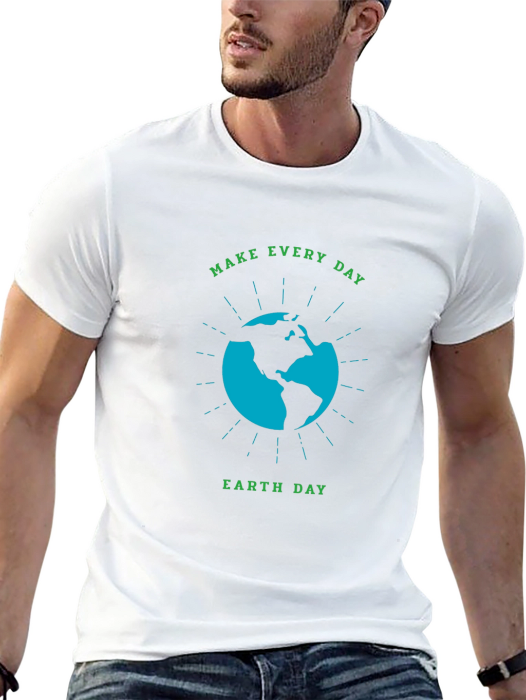 Earth Day Graphic T-Shirt - Make Every Day Count