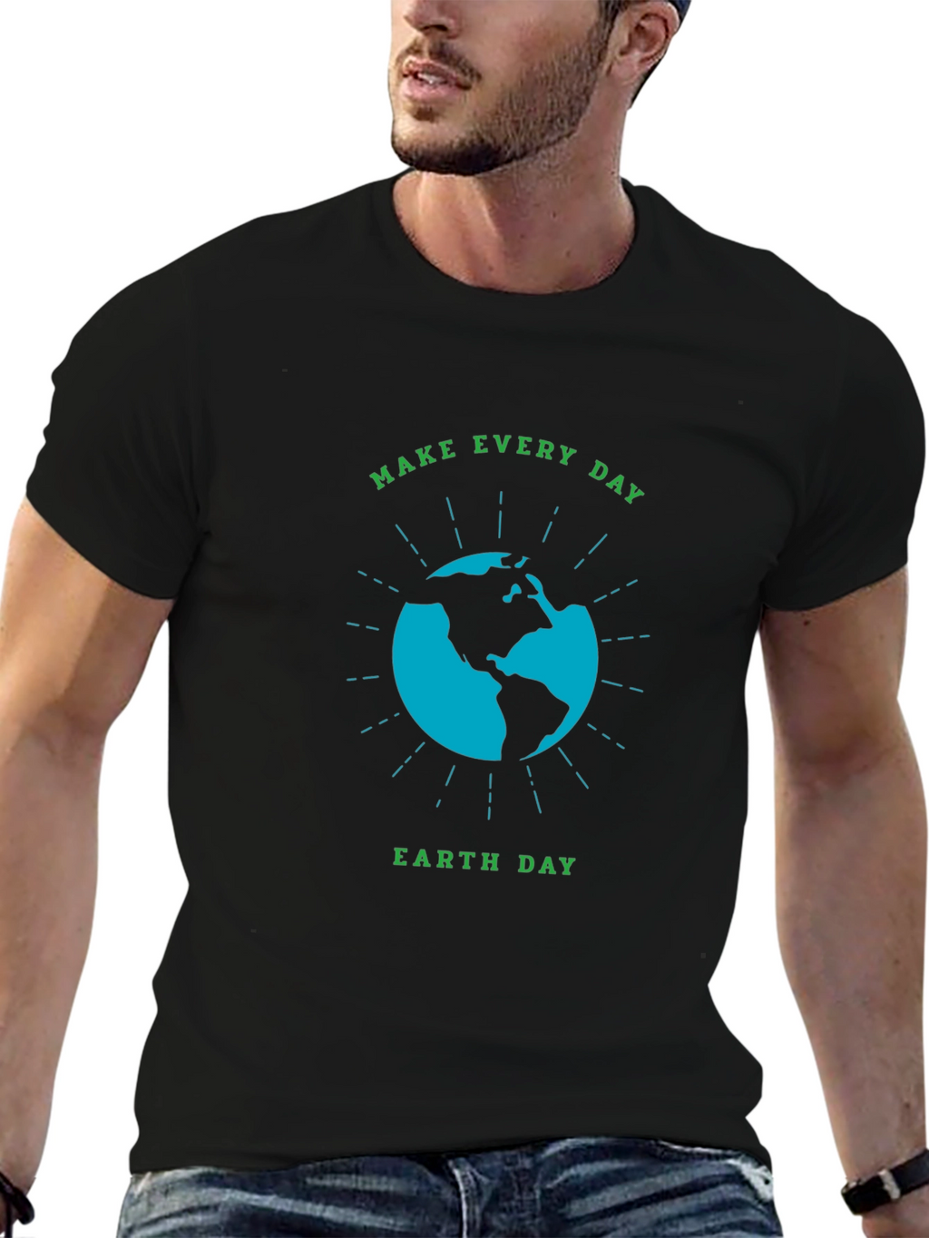 Earth Day Graphic T-Shirt - Make Every Day Count