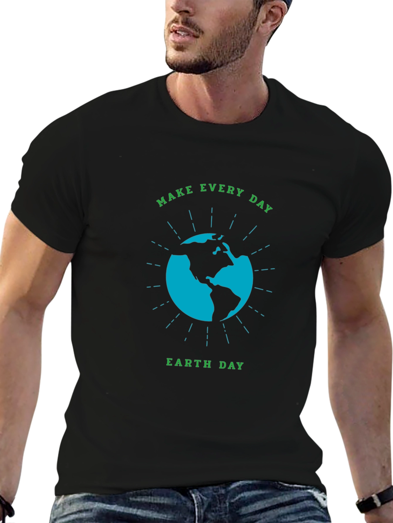 Earth Day Graphic T-Shirt - Make Every Day Count