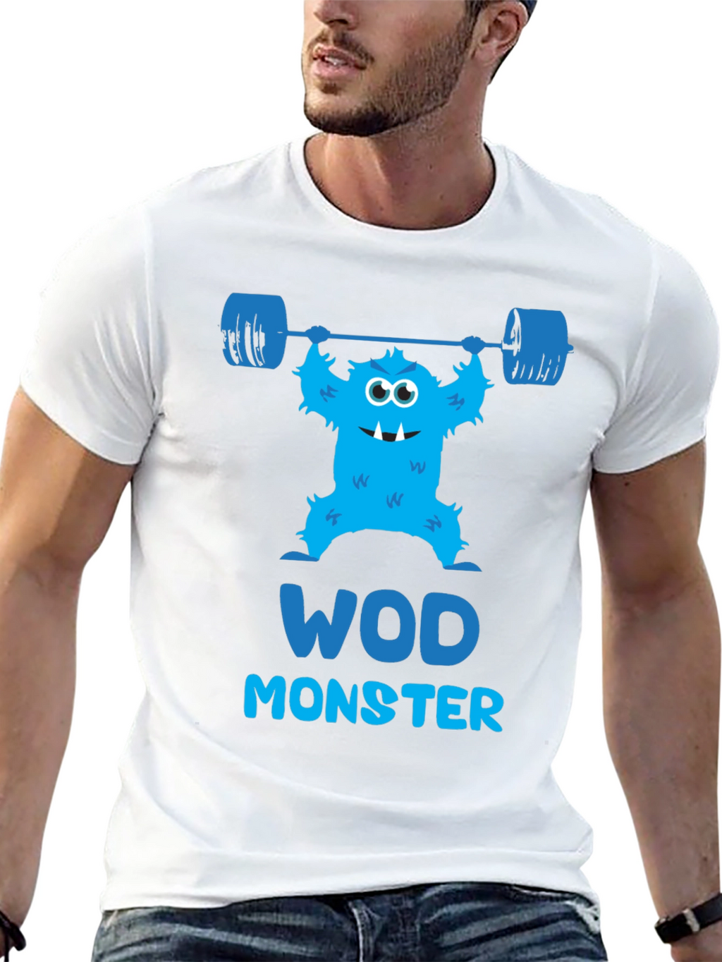WOD Monster Black T-Shirt