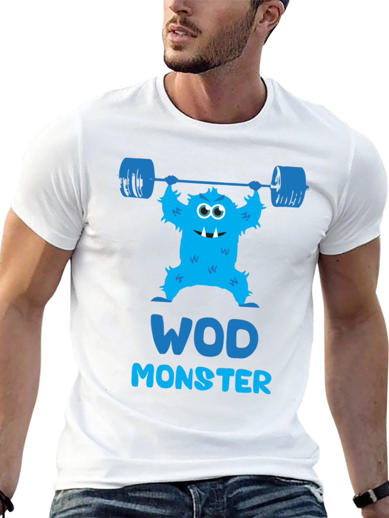 WOD Monster Black T-Shirt