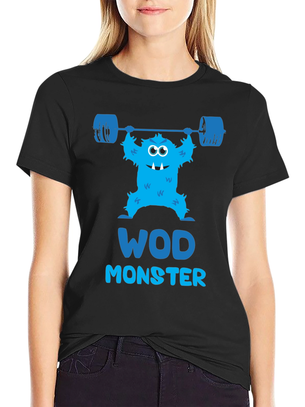 WOD Monster Black T-Shirt