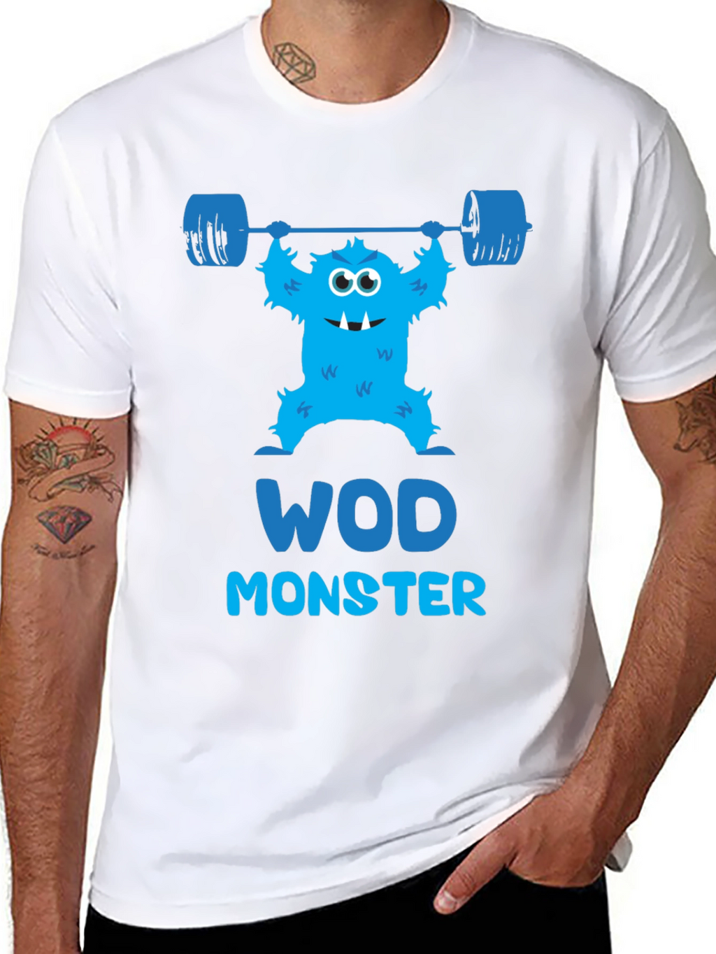 WOD Monster Black T-Shirt