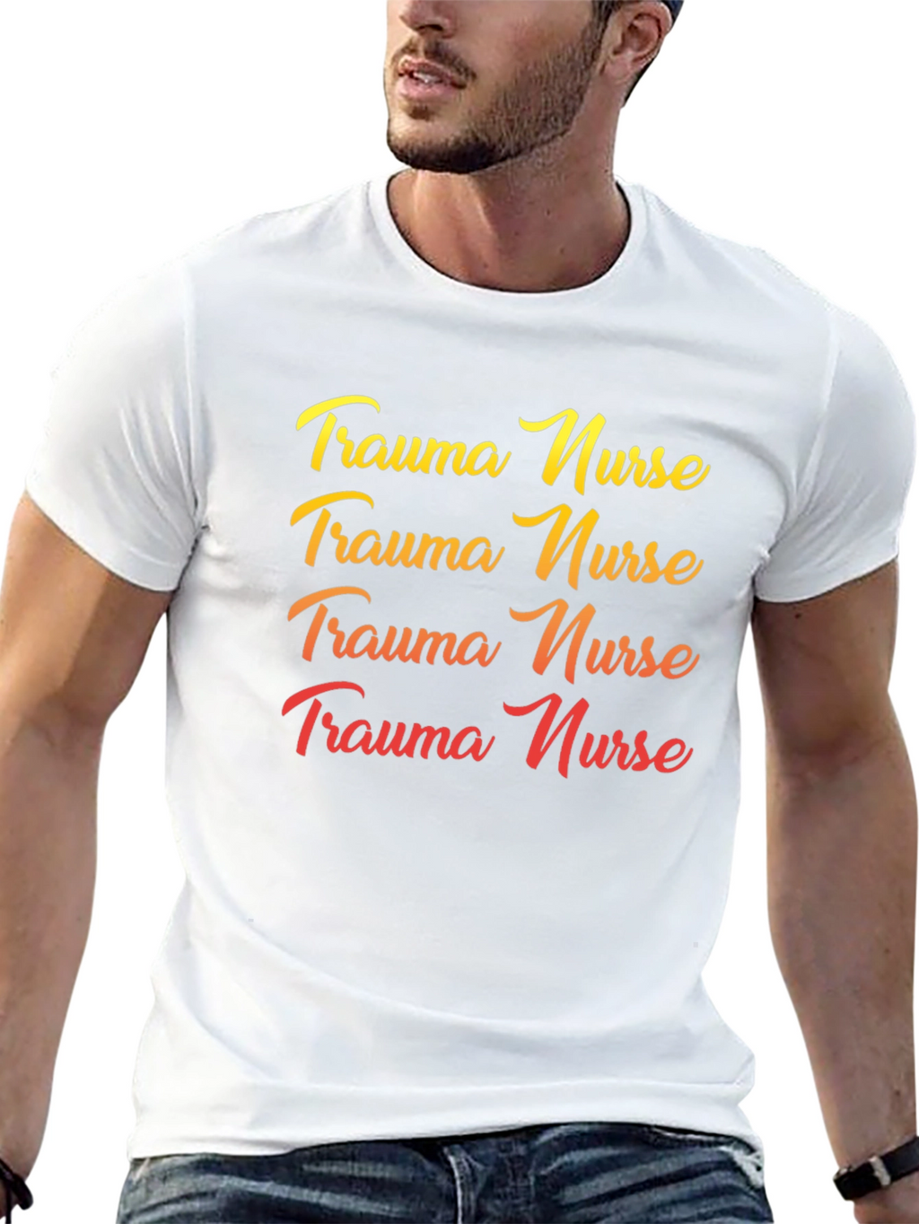 Trauma Nurse Black T-Shirt