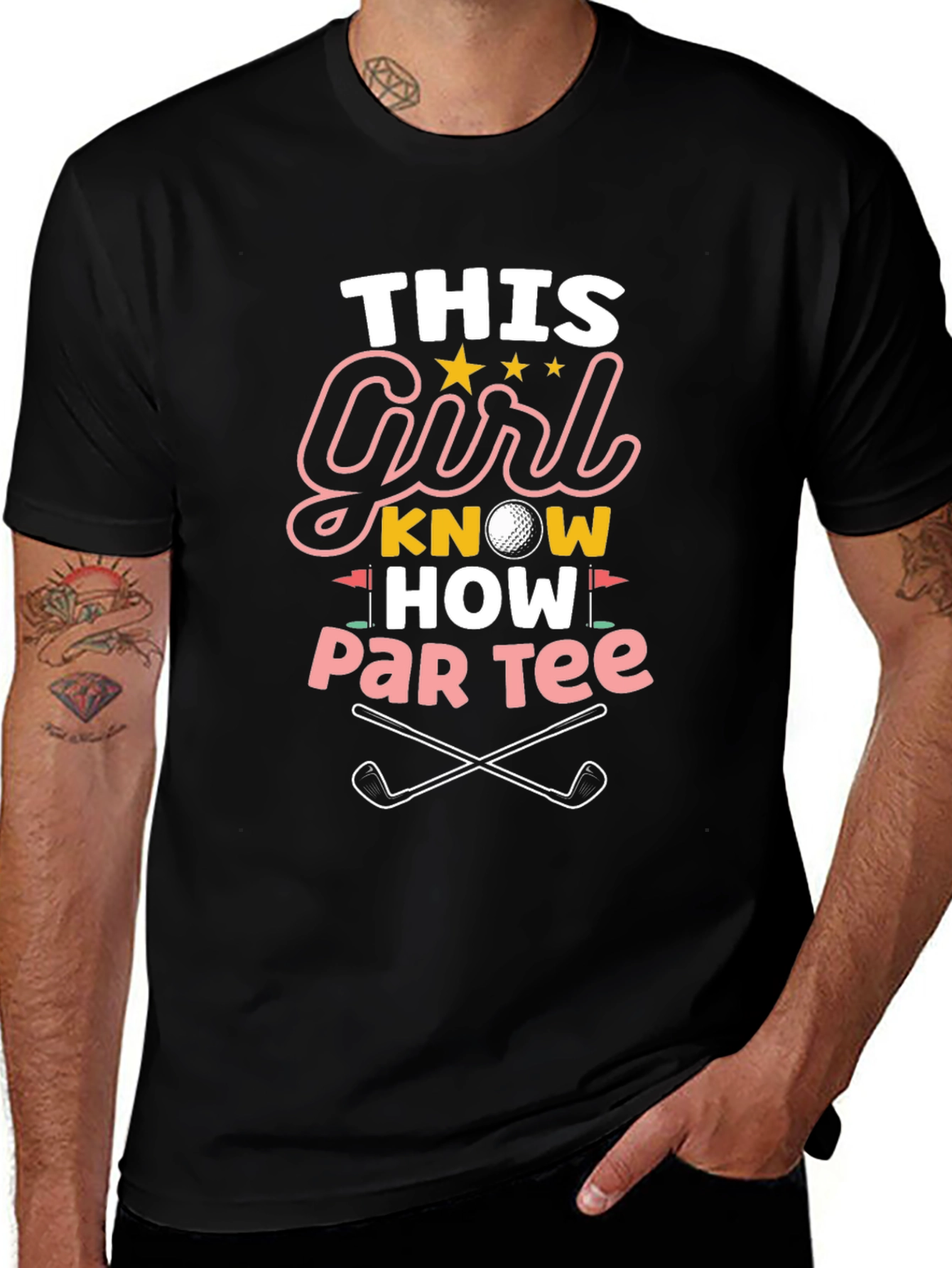 Golf Girl T-Shirt: This Girl Knows How to Par Tee!