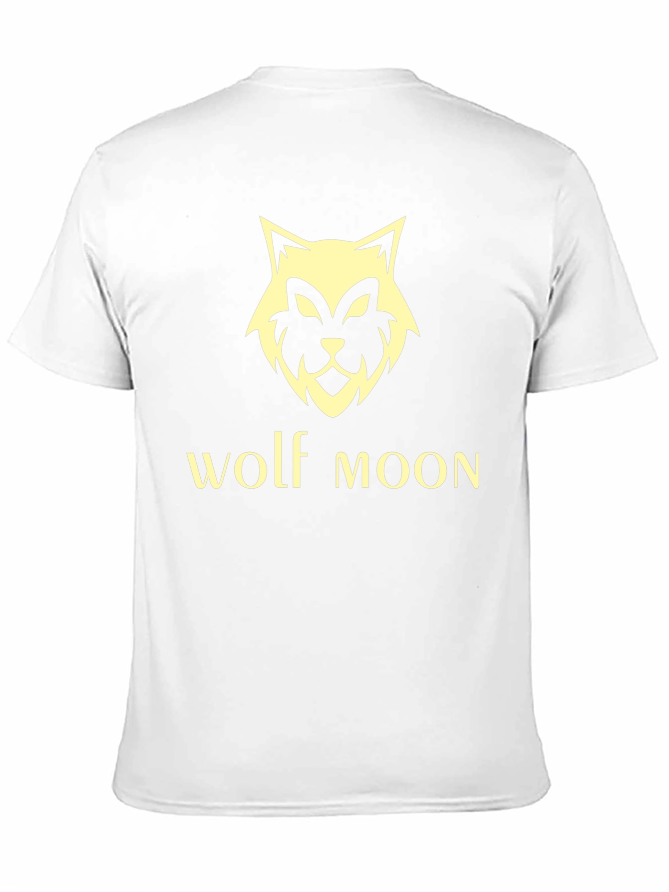 Wolf Moon Graphic T-Shirt - Black Tee