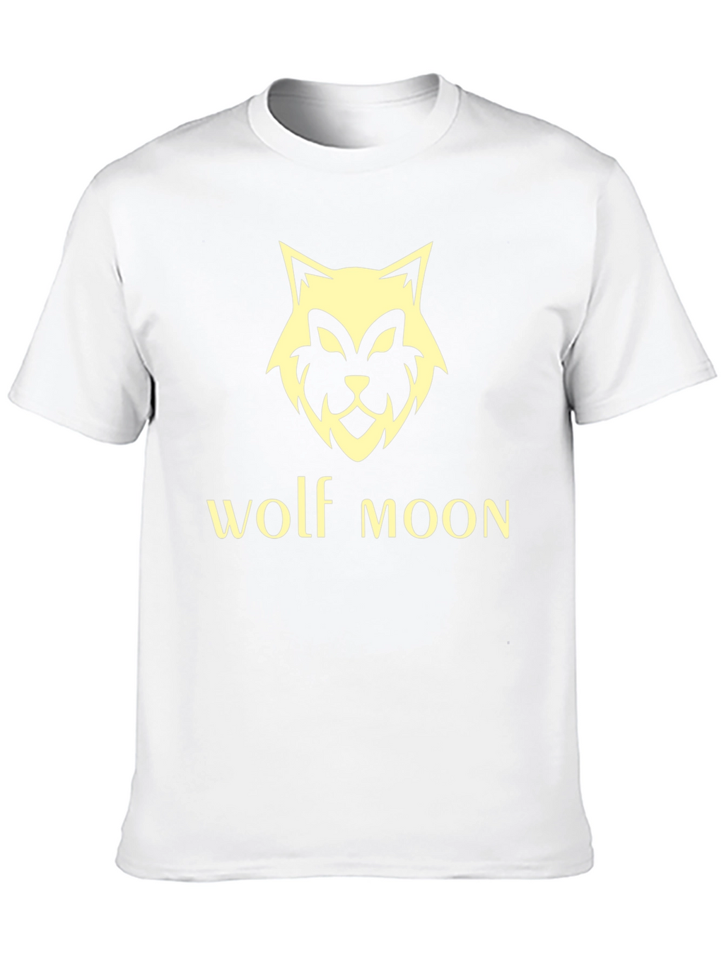 Wolf Moon Graphic T-Shirt - Black Tee