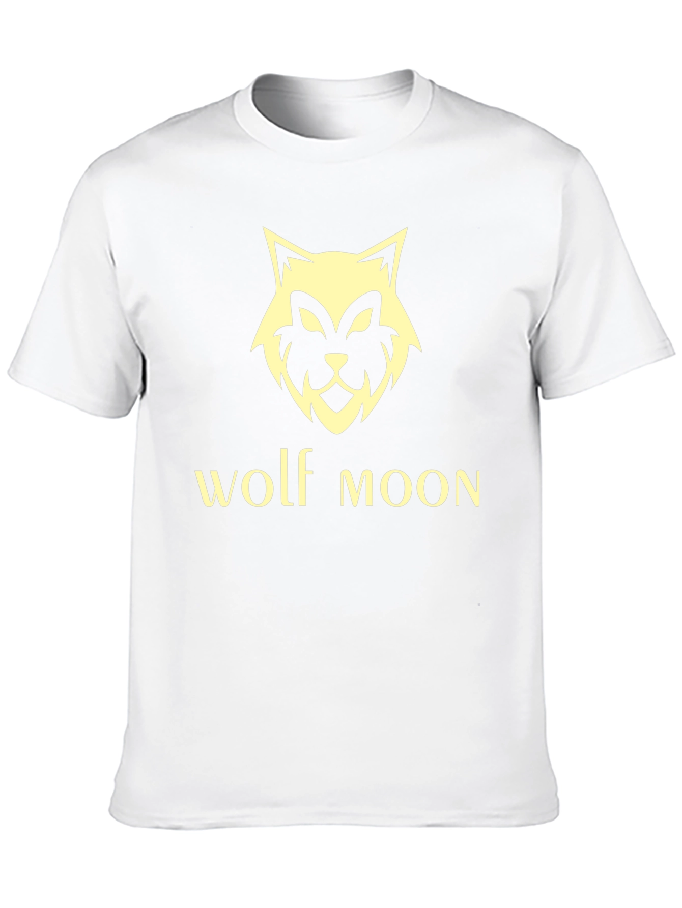 Wolf Moon Graphic T-Shirt - Black Tee