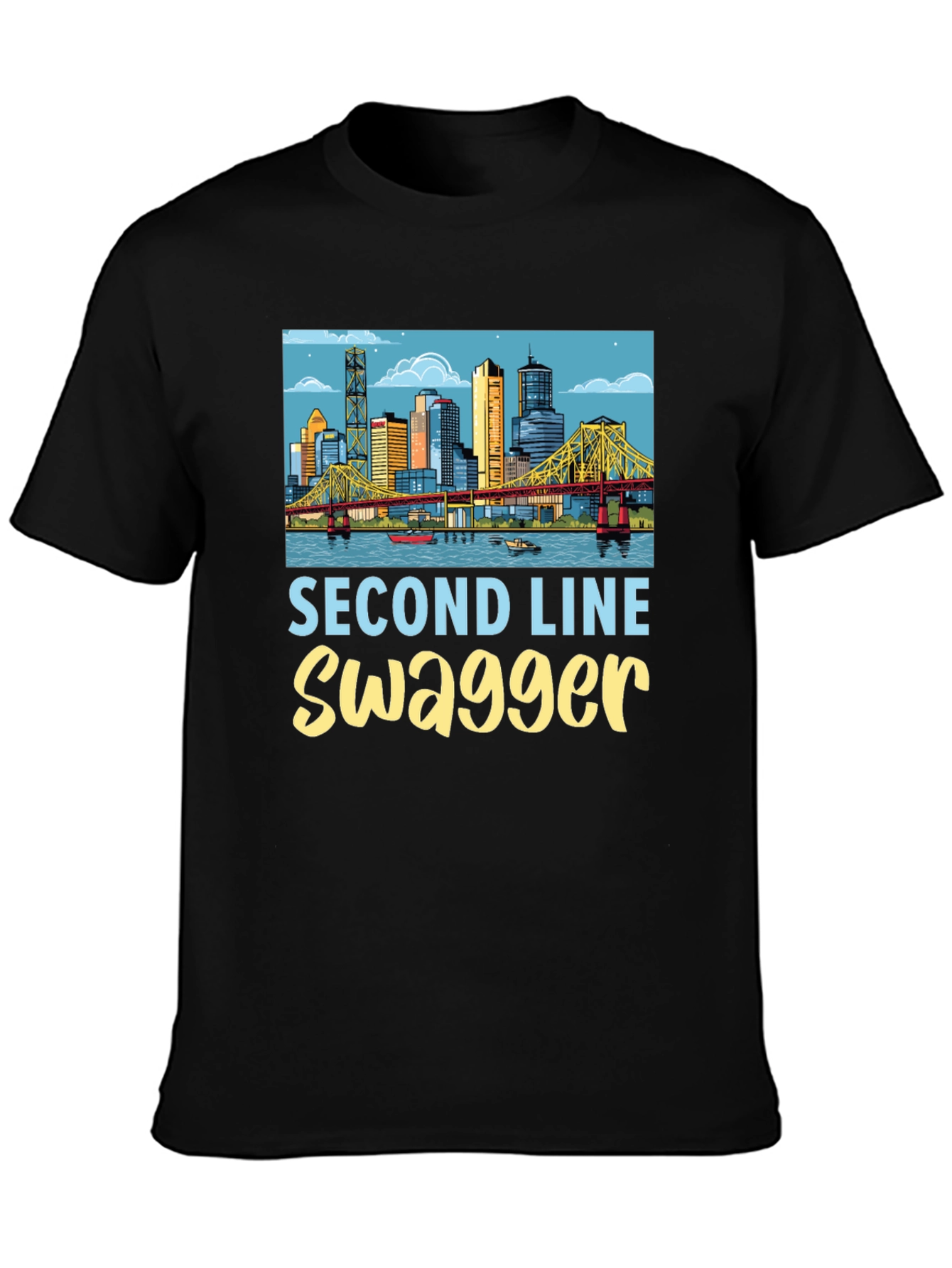 Second Line Swagger Graphic Tee