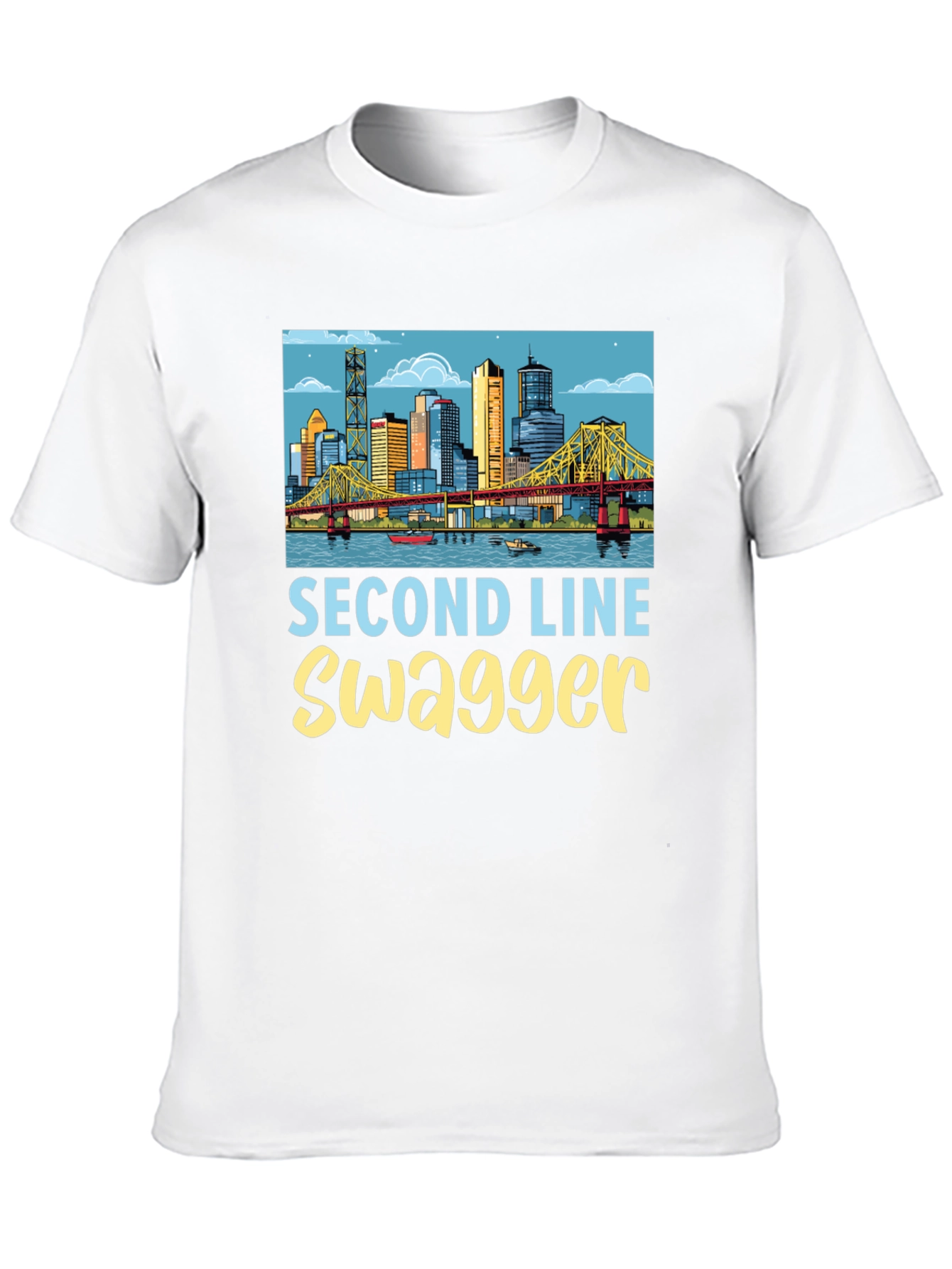 Second Line Swagger Graphic Tee