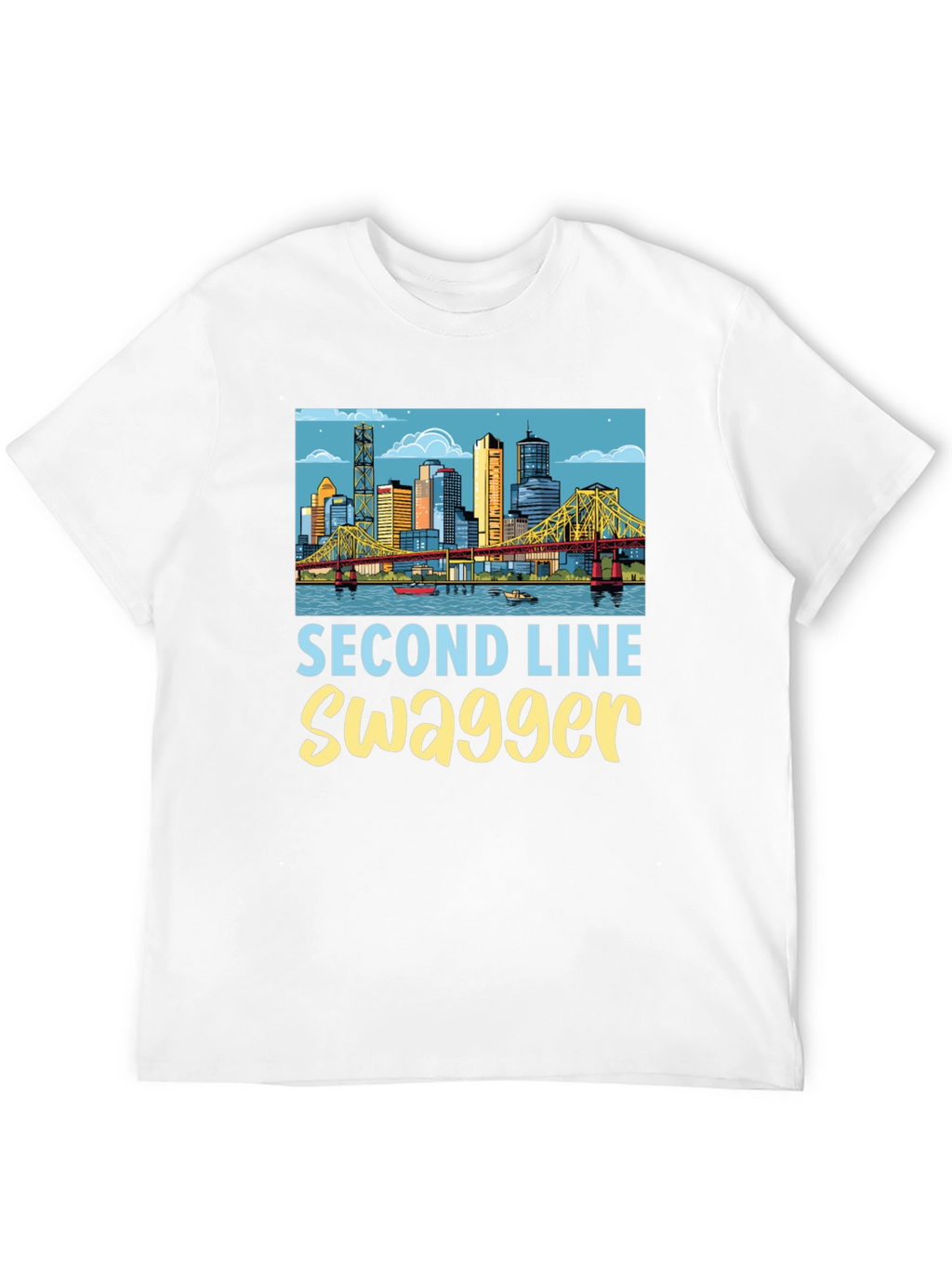 Second Line Swagger Graphic Tee