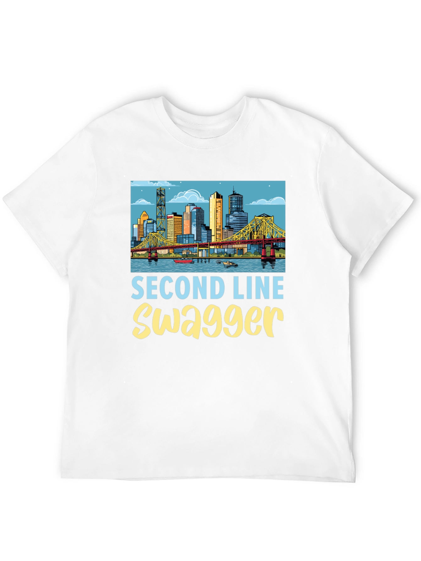 Second Line Swagger Graphic Tee