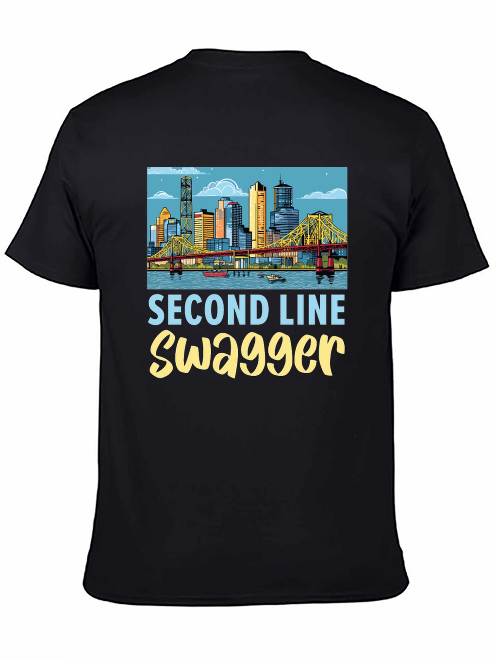 Second Line Swagger Graphic Tee