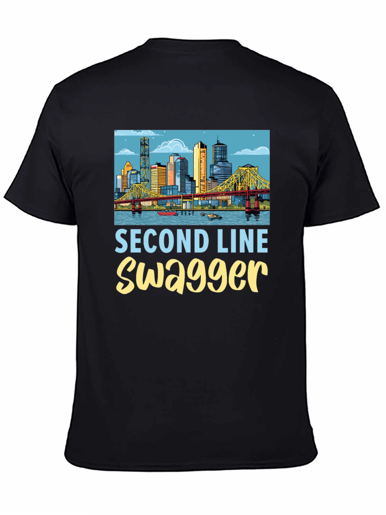 Second Line Swagger Graphic Tee