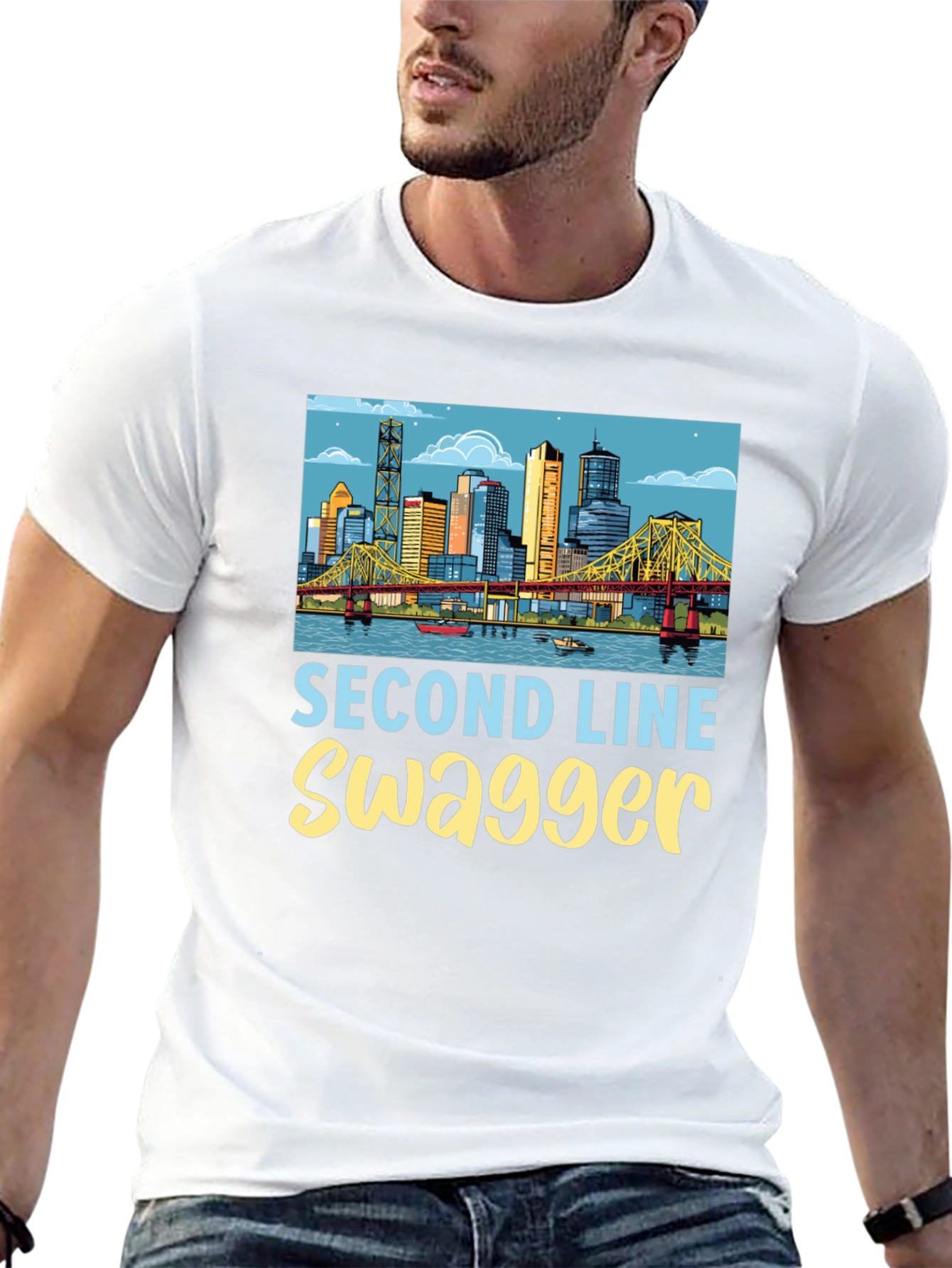 Second Line Swagger Graphic Tee