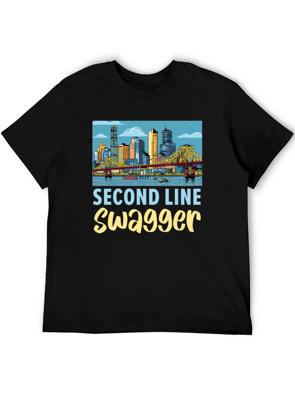 Second Line Swagger Graphic Tee