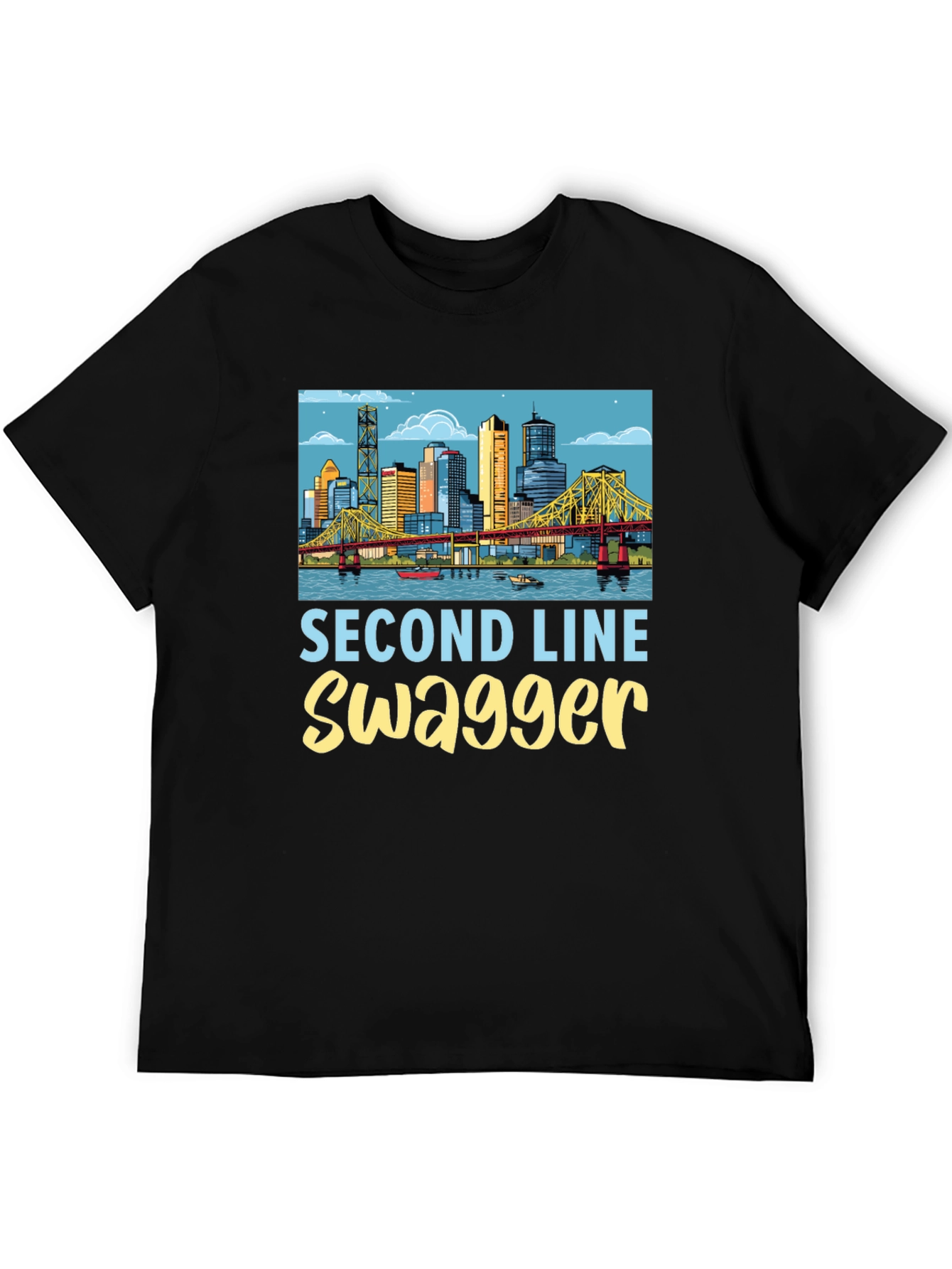 Second Line Swagger Graphic Tee