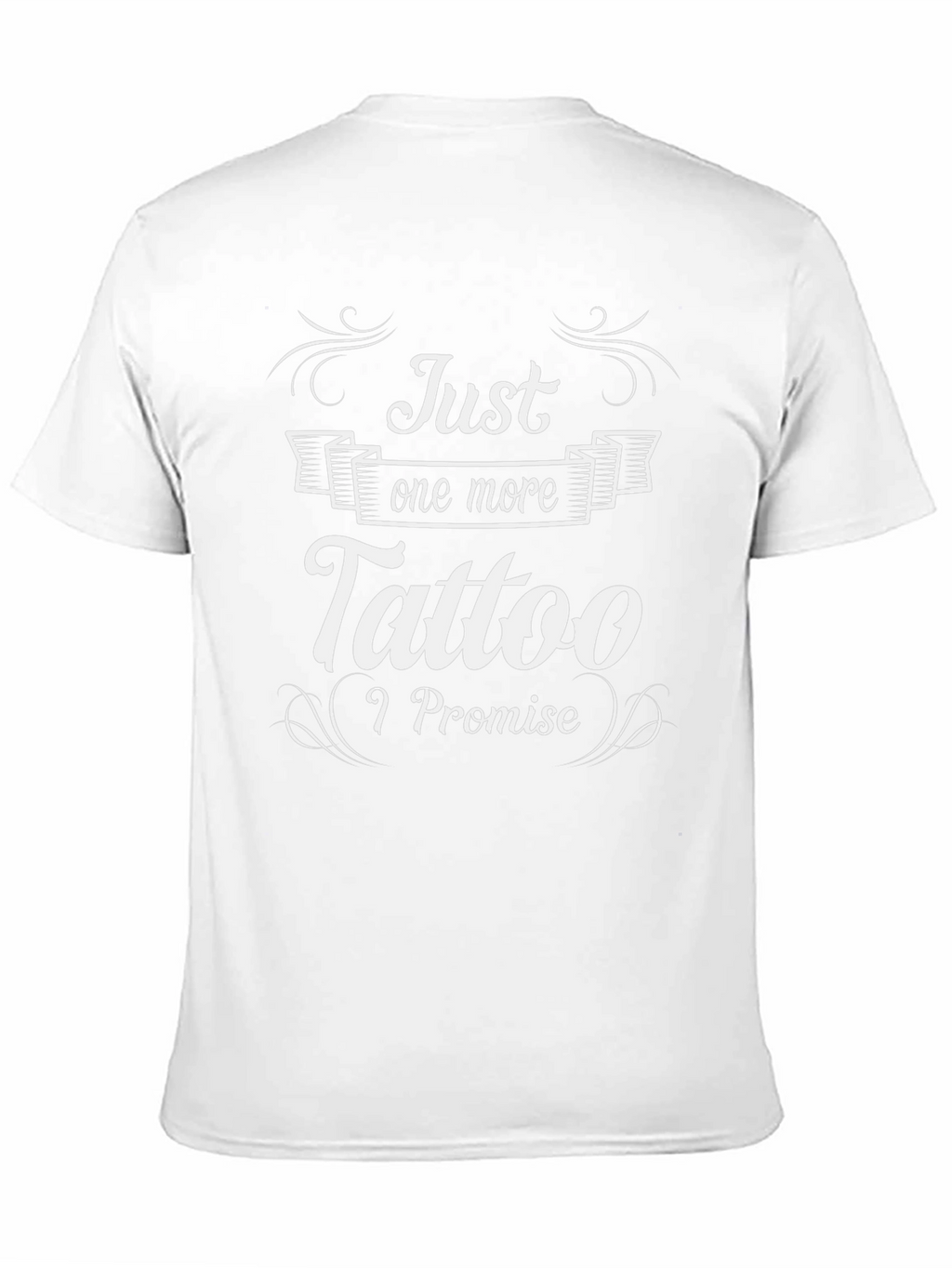 Just One More Tattoo Black Graphic Tee