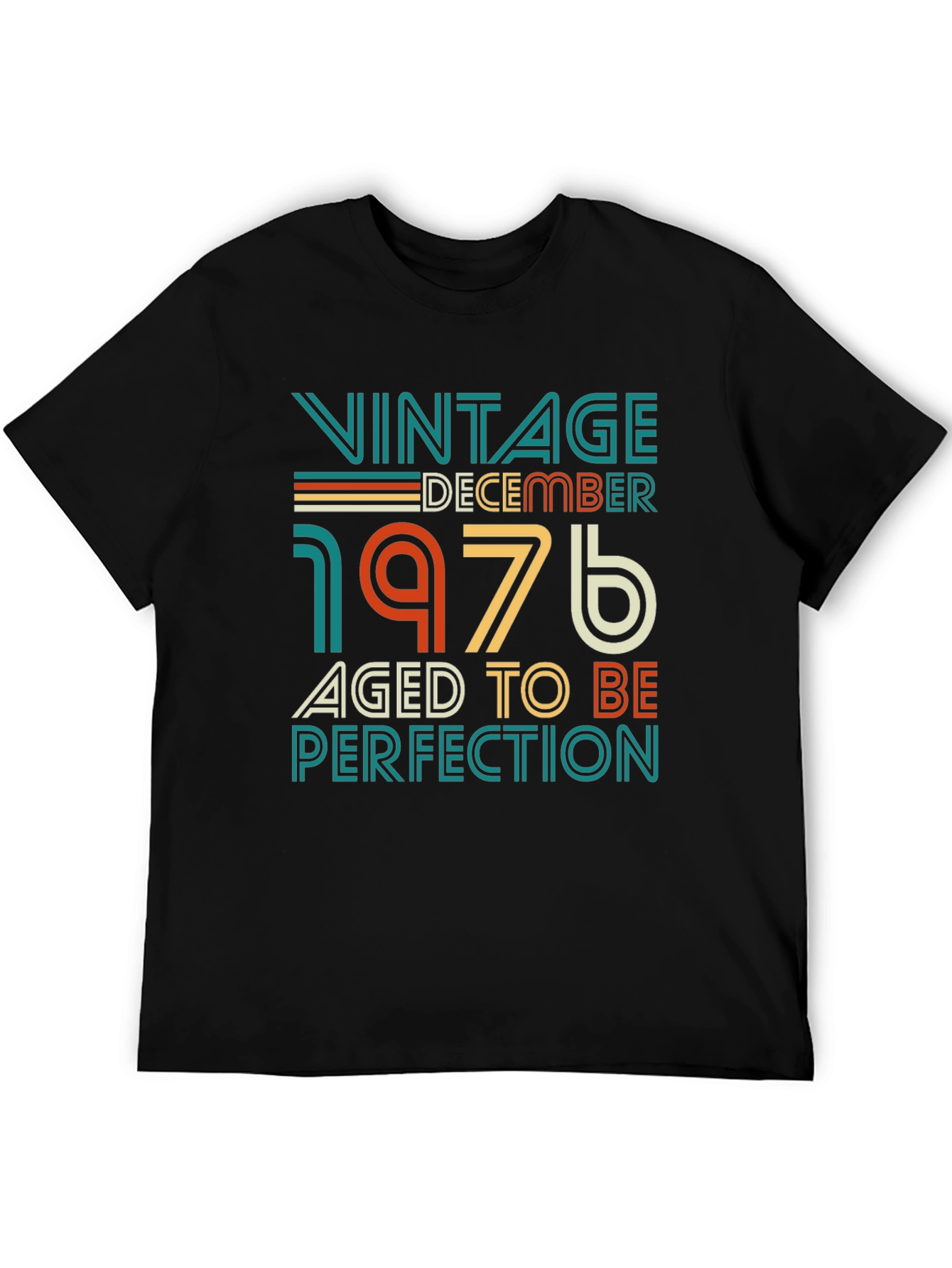 Vintage December 1976 Aged To Perfection T-Shirt