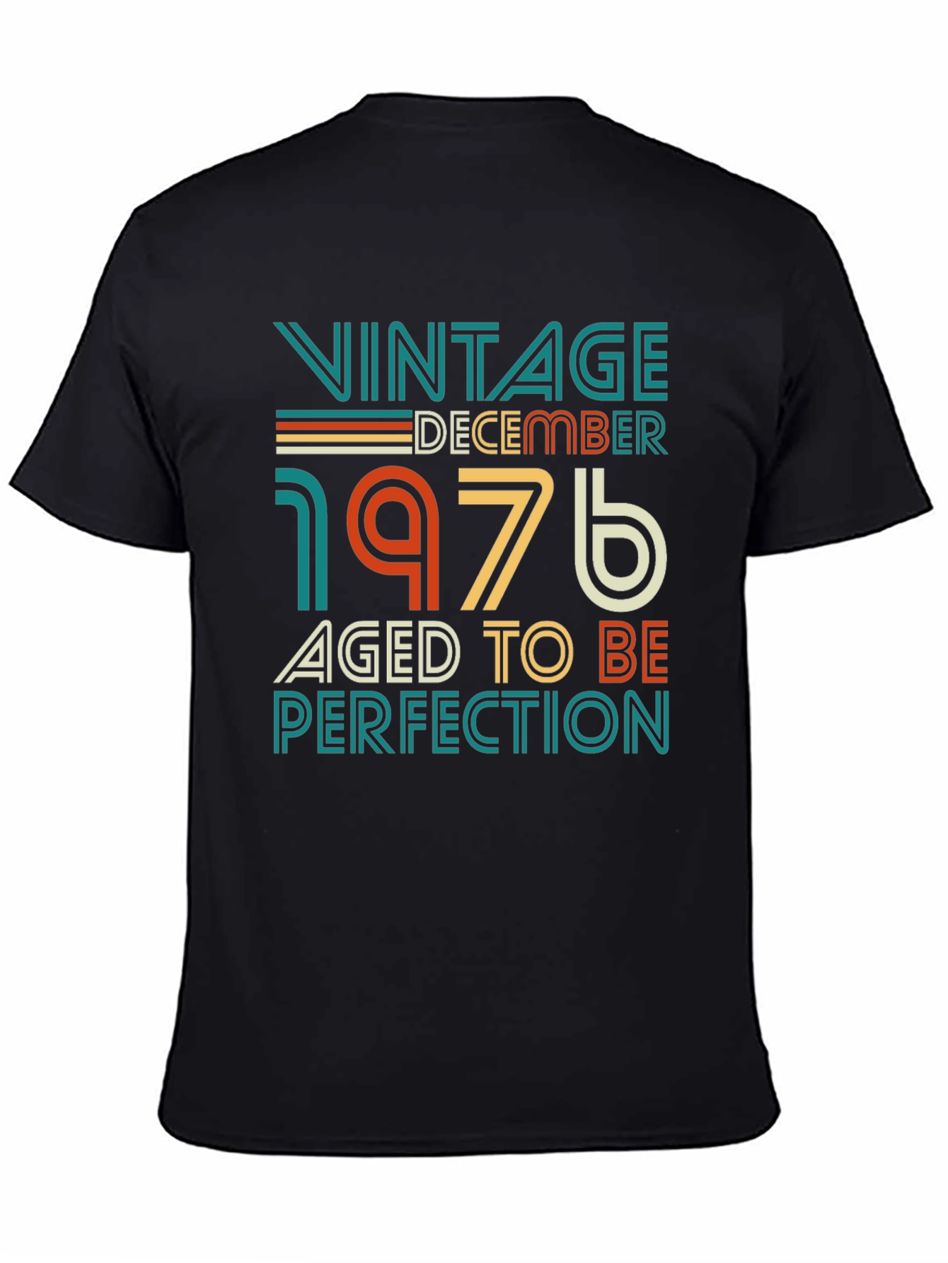 Vintage December 1976 Aged To Perfection T-Shirt