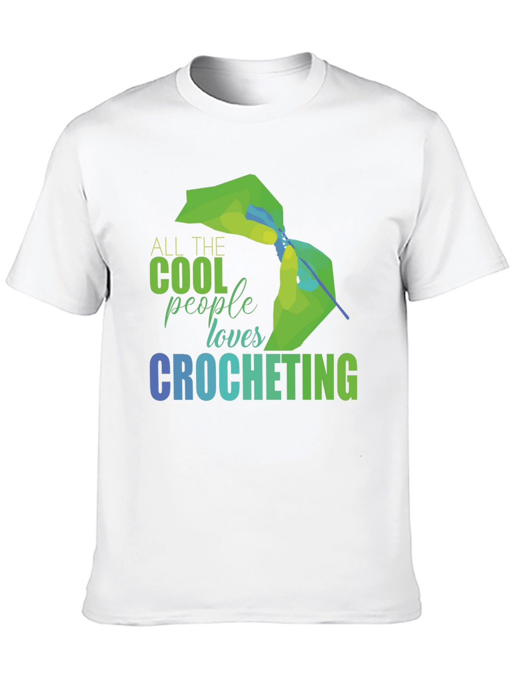 Cool People Crochet T-Shirt