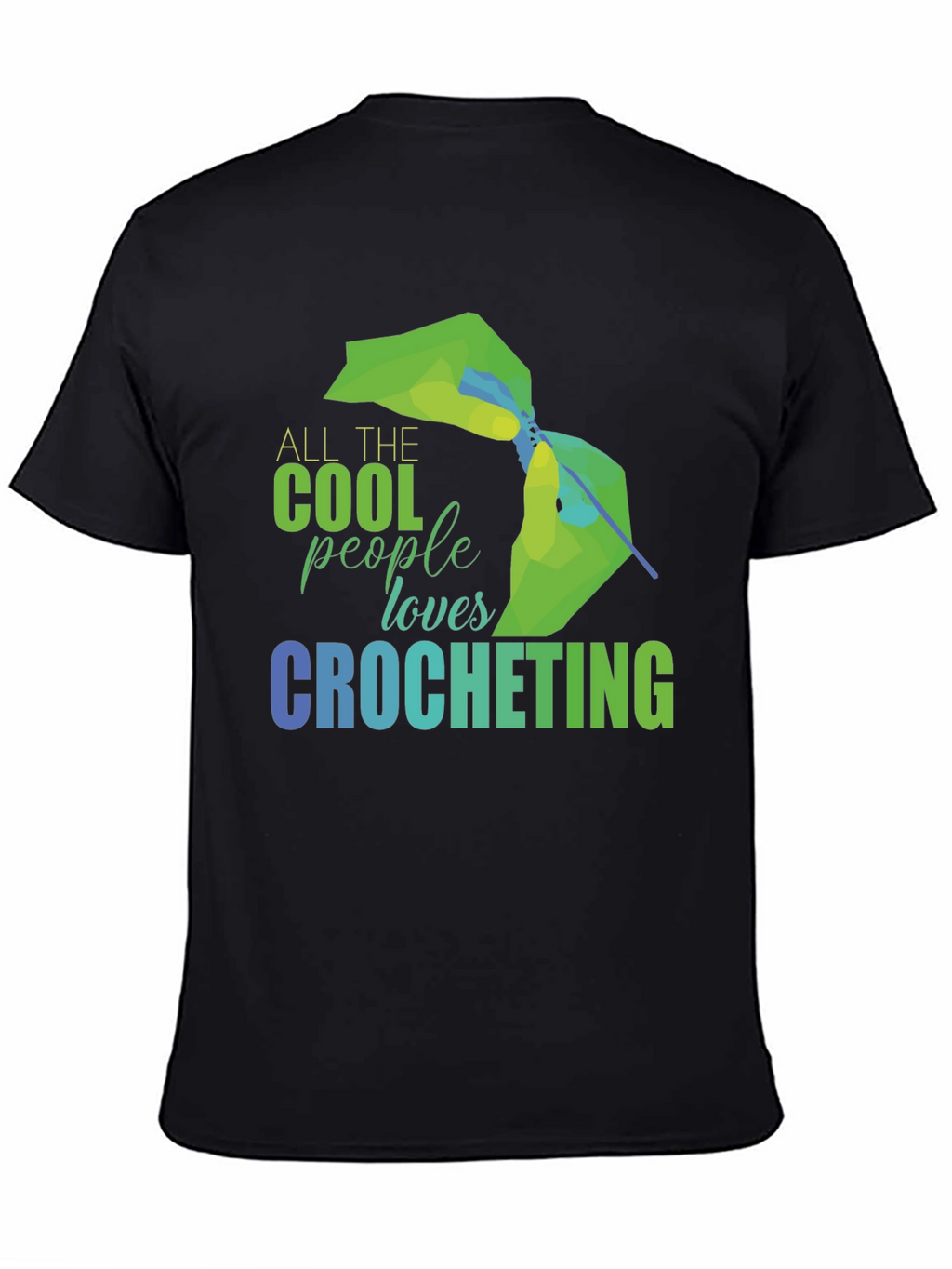 Cool People Crochet T-Shirt