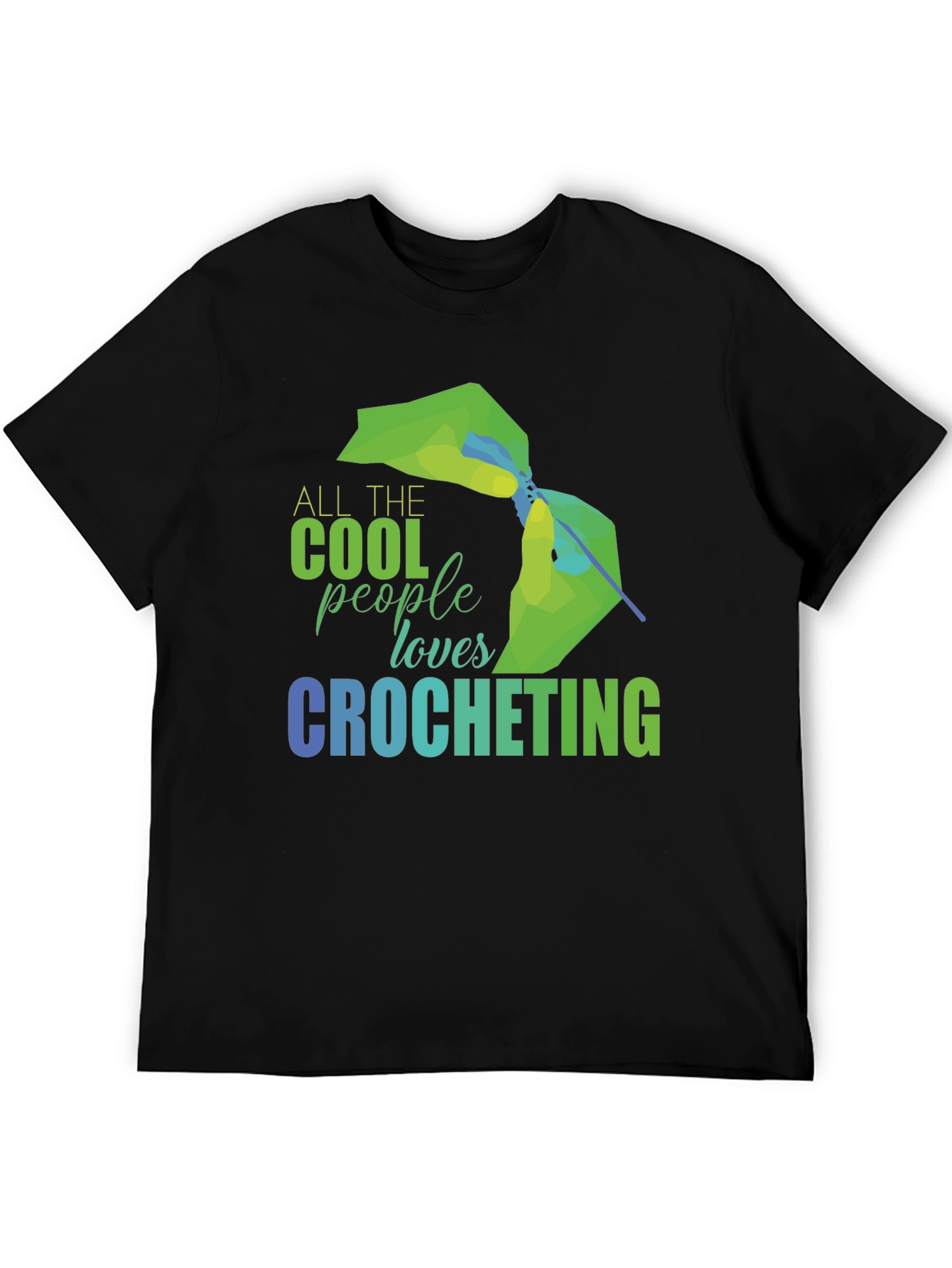 Cool People Crochet T-Shirt