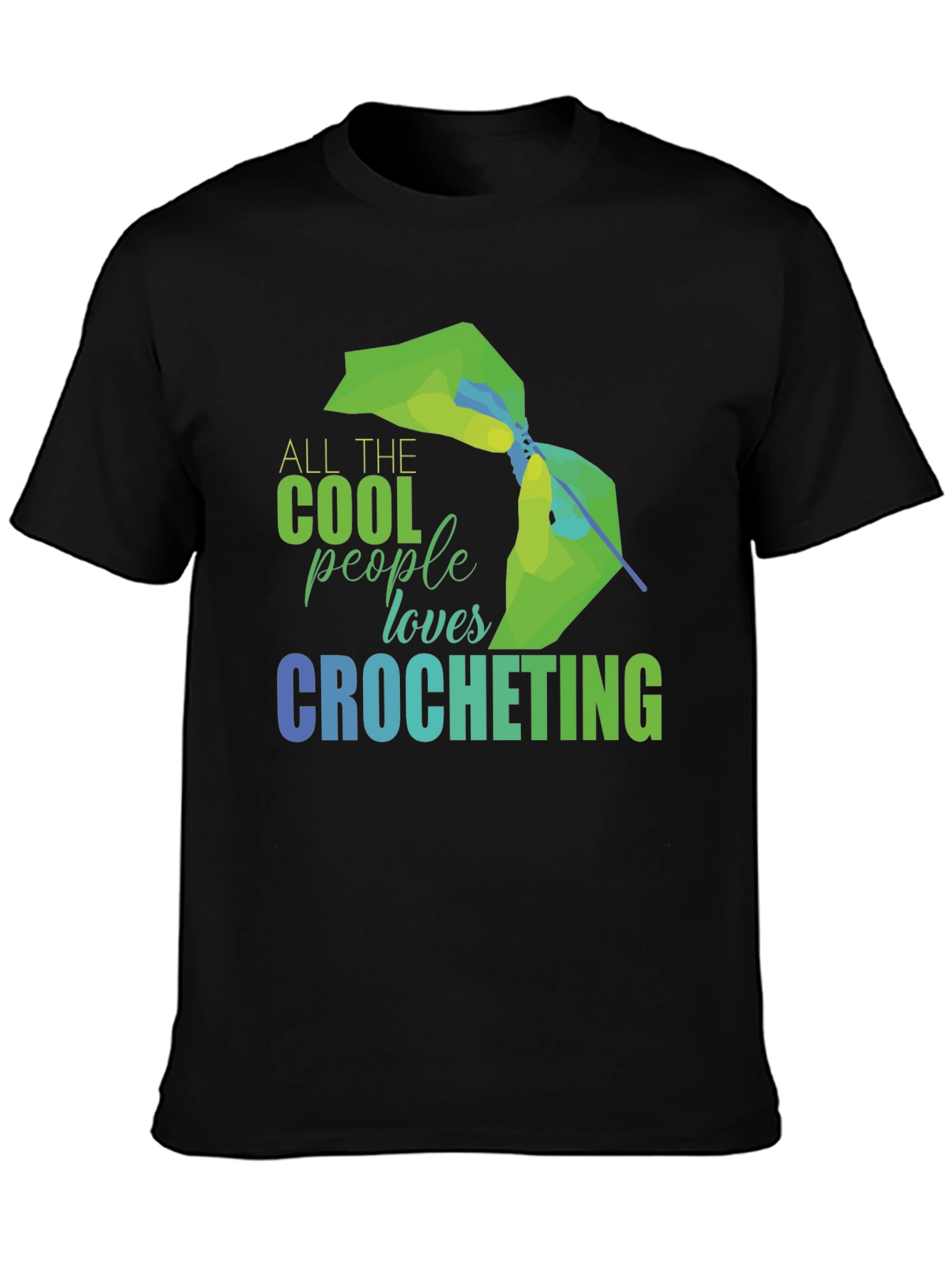 Cool People Crochet T-Shirt