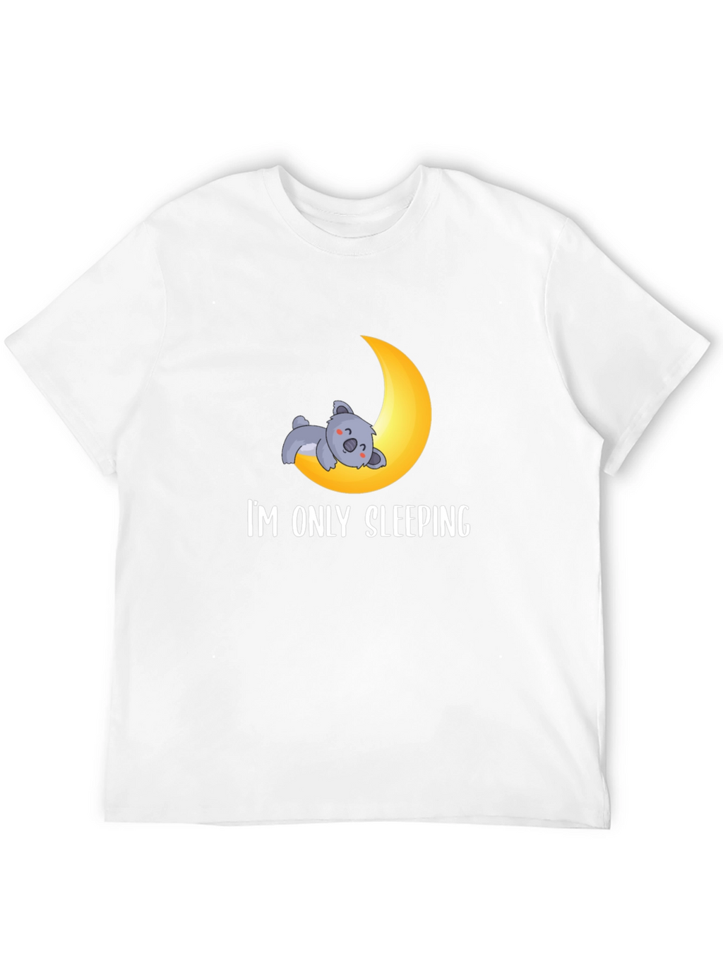Im Only Sleeping T-Shirt - Koala Moon Tee