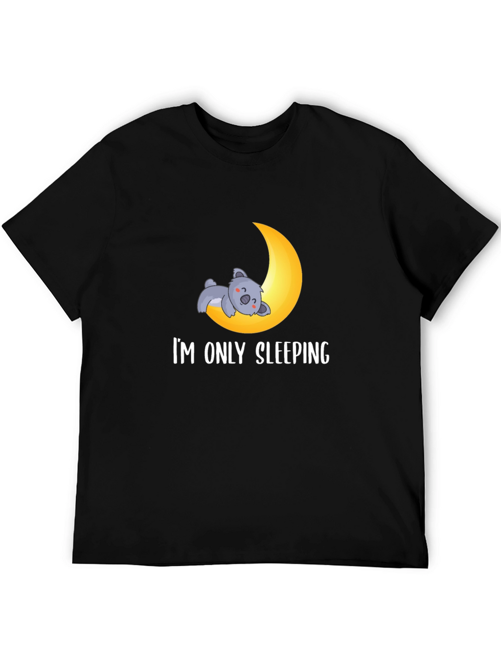 Im Only Sleeping T-Shirt - Koala Moon Tee