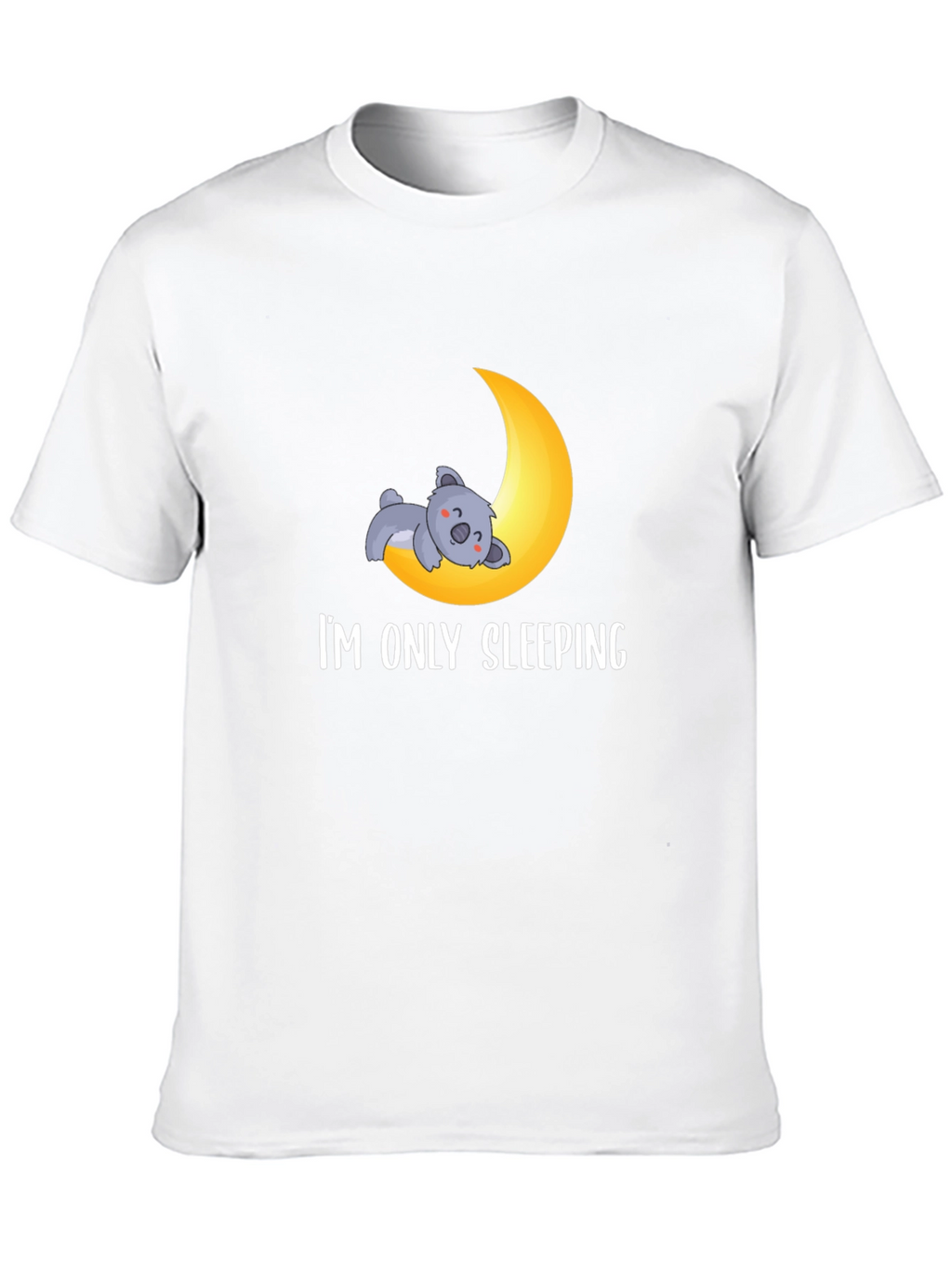Im Only Sleeping T-Shirt - Koala Moon Tee