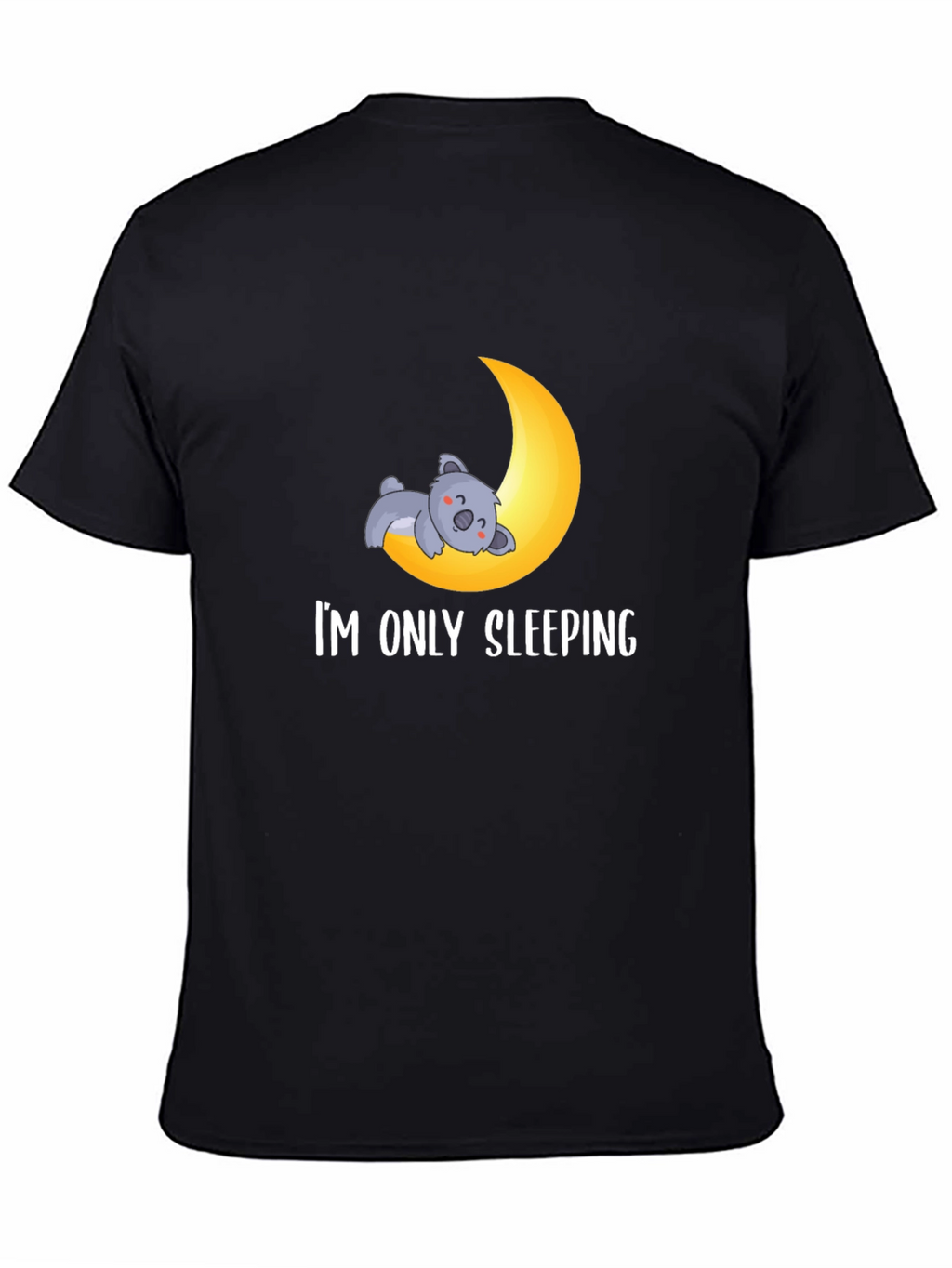 Im Only Sleeping T-Shirt - Koala Moon Tee