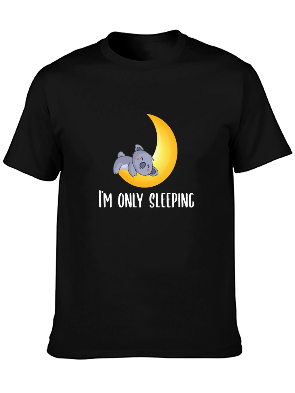 Im Only Sleeping T-Shirt - Koala Moon Tee