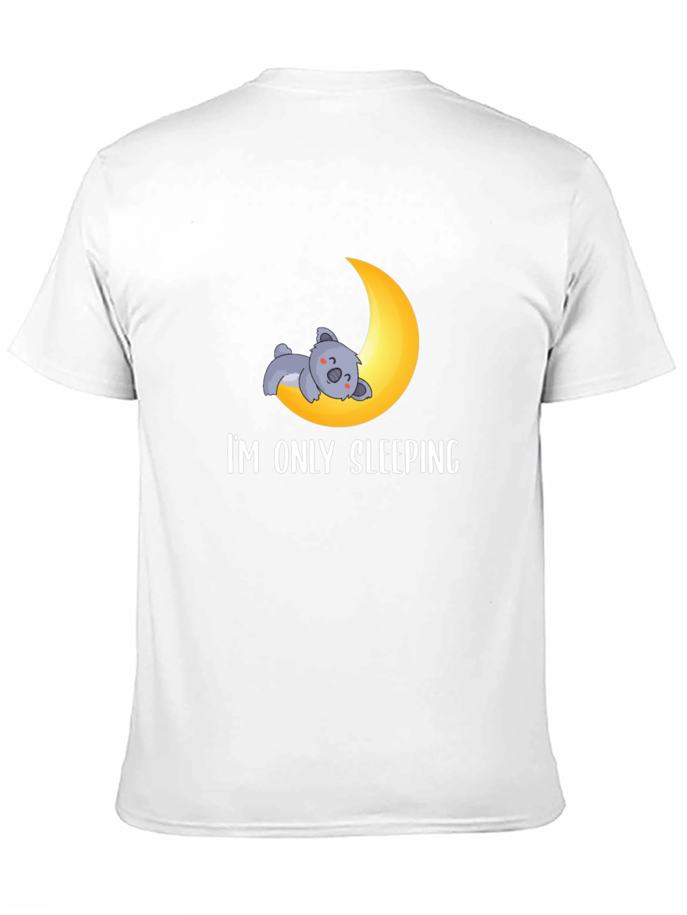 Im Only Sleeping T-Shirt - Koala Moon Tee