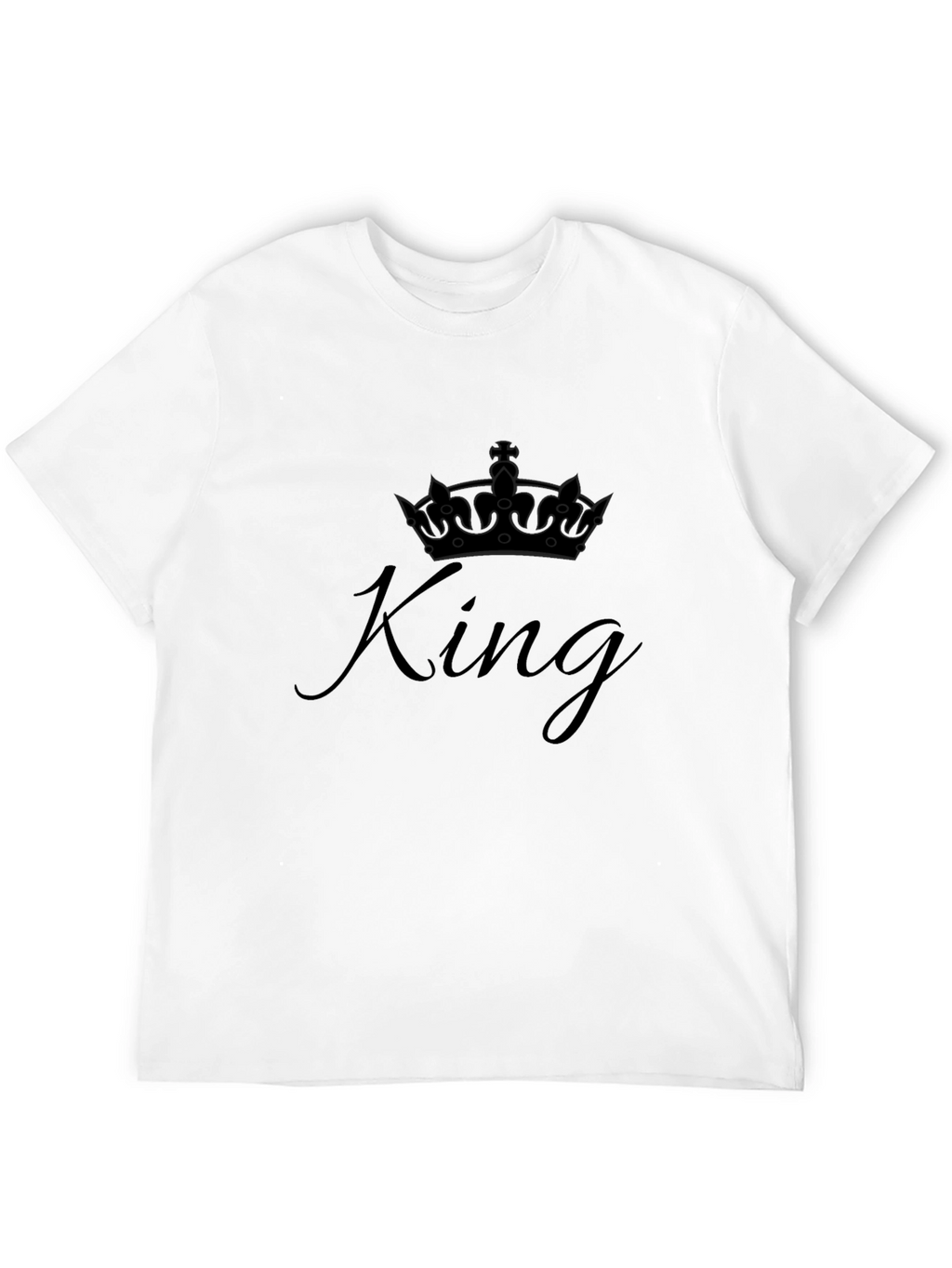 King Crown Graphic T-Shirt - Black Tee