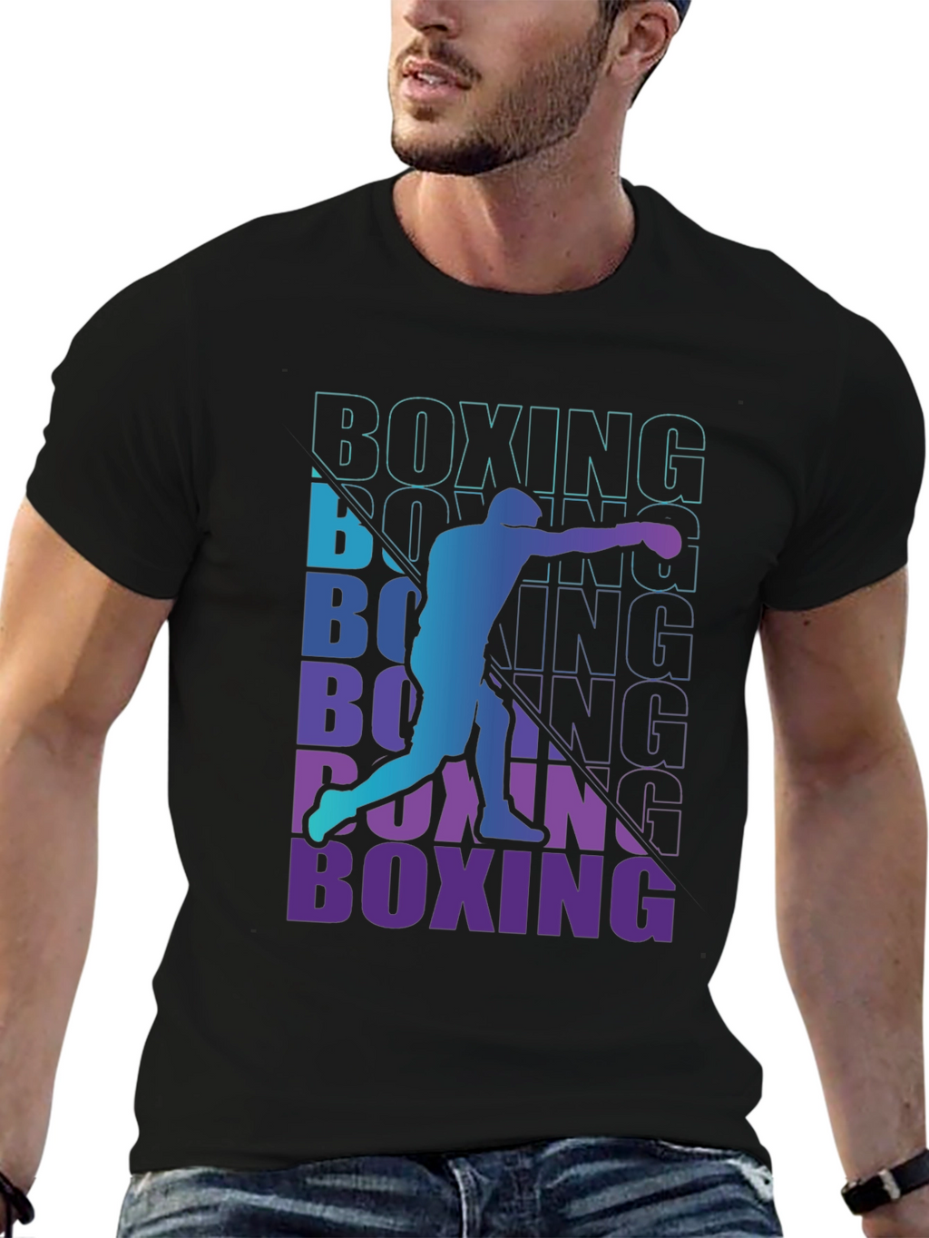 Boxing Graphic T-Shirt