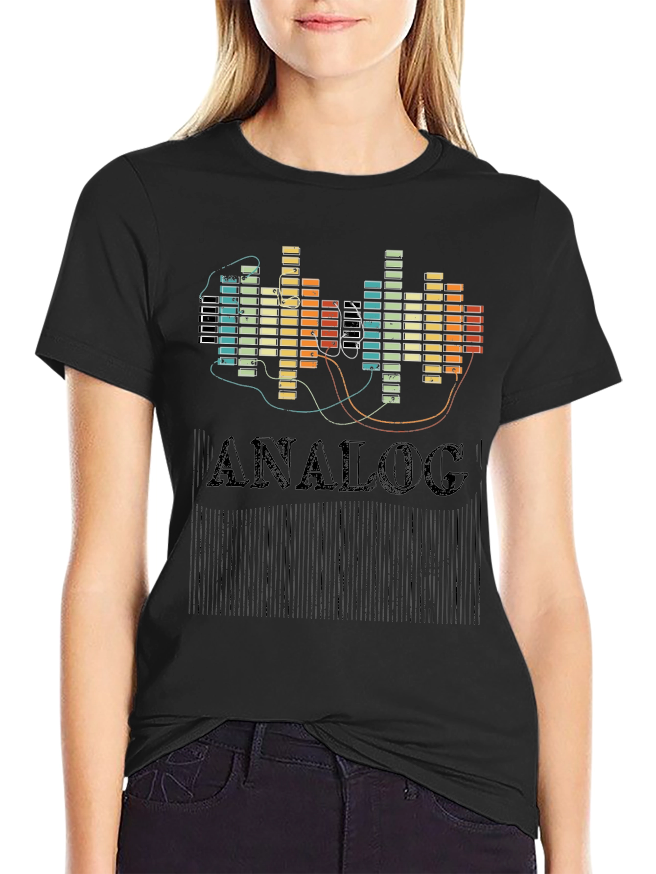Analog Sound Retro T-Shirt - Vintage Audio Engineer Tee
