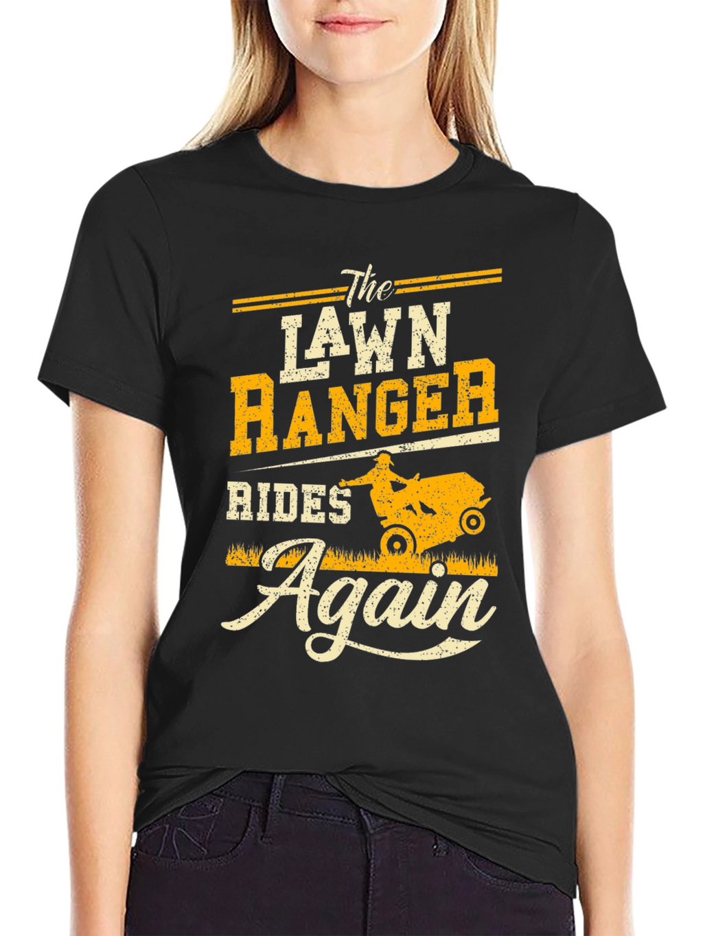 The Lawn Ranger Rides Again Graphic T-Shirt